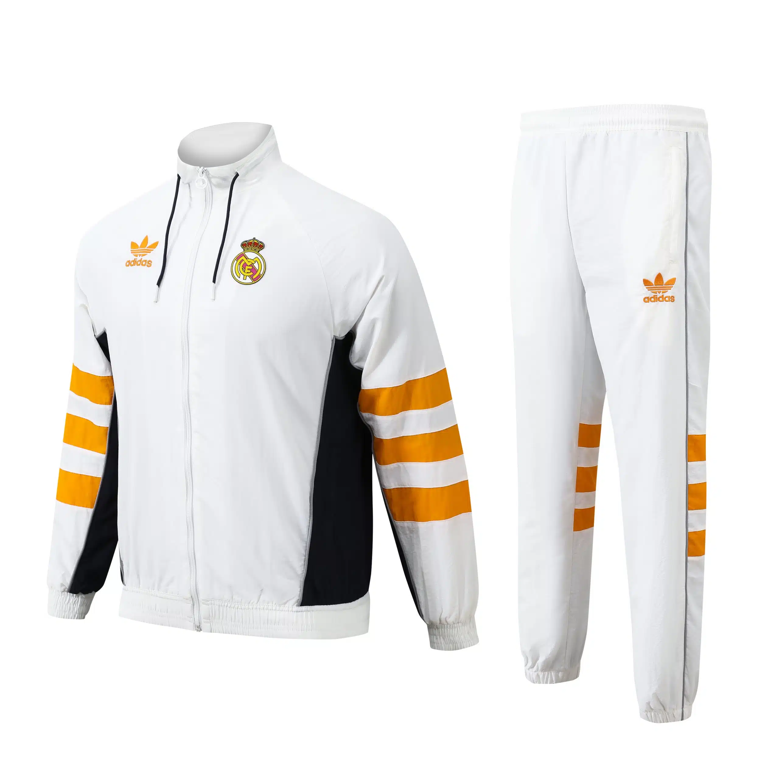 24-25 Real Madrid Retro Windbreaker Suit/24-25 皇马复古风衣套装