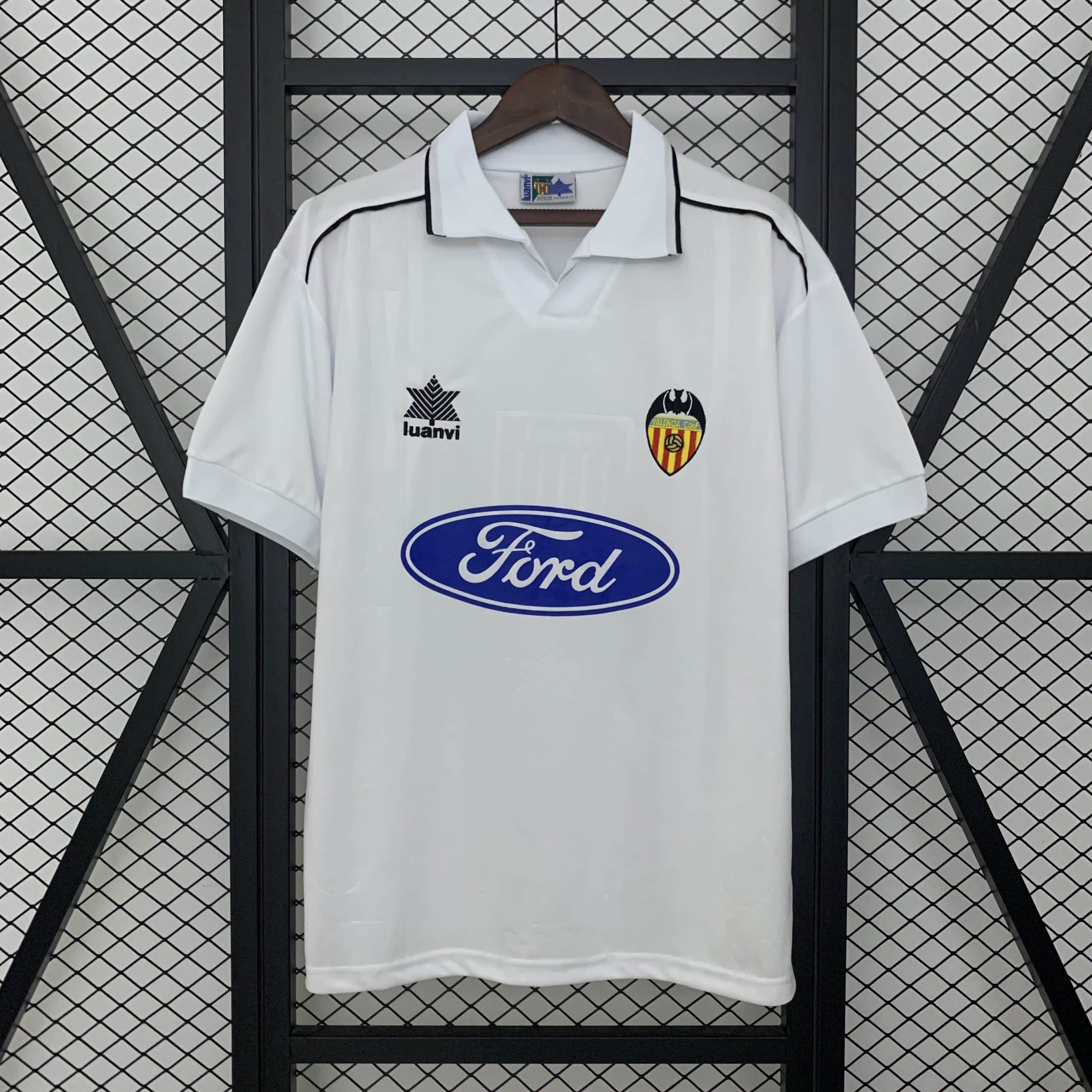 96-97 Valencia Home Retro Jersey