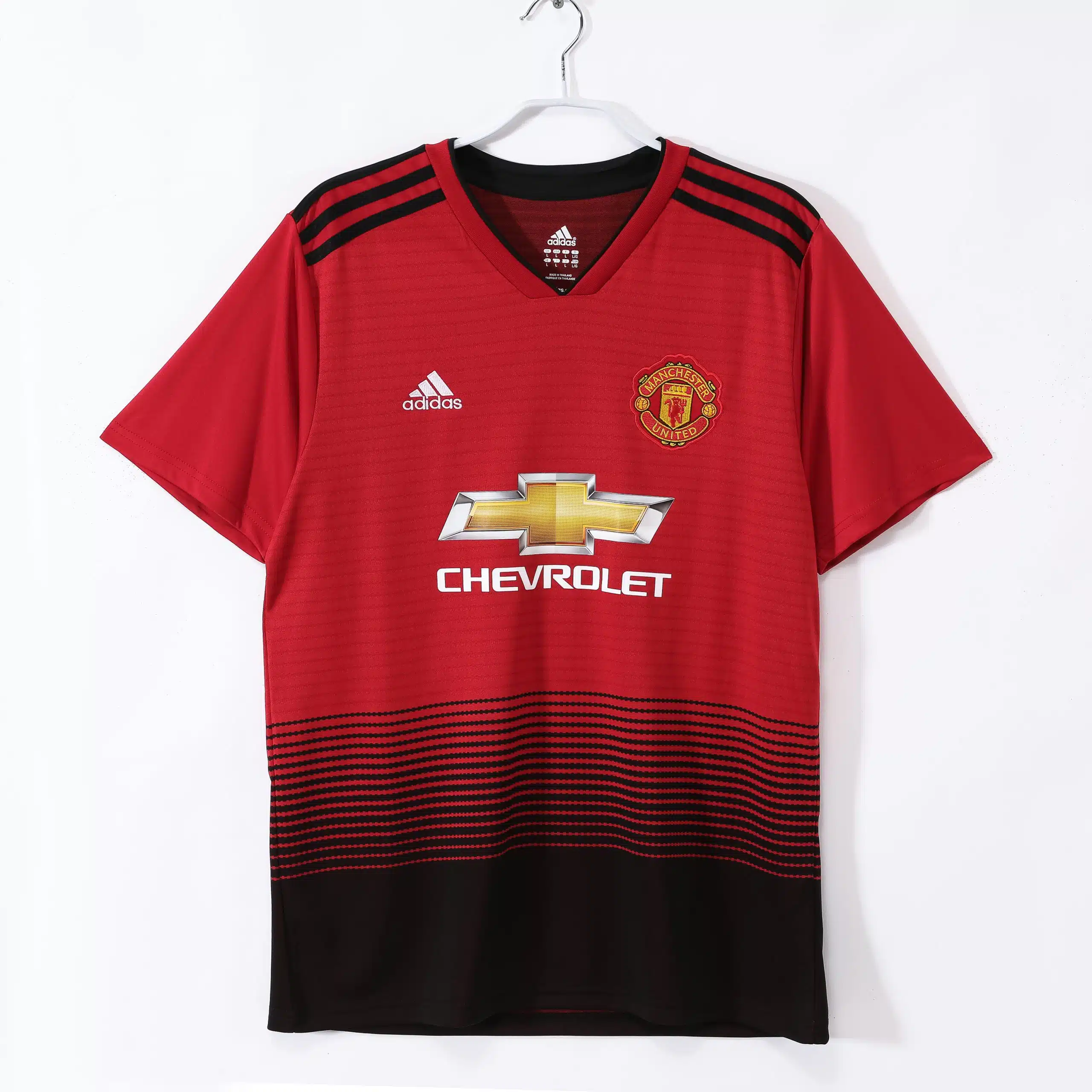 18-19 Manchester United Home Red Retro Jersey/18-19曼联主场