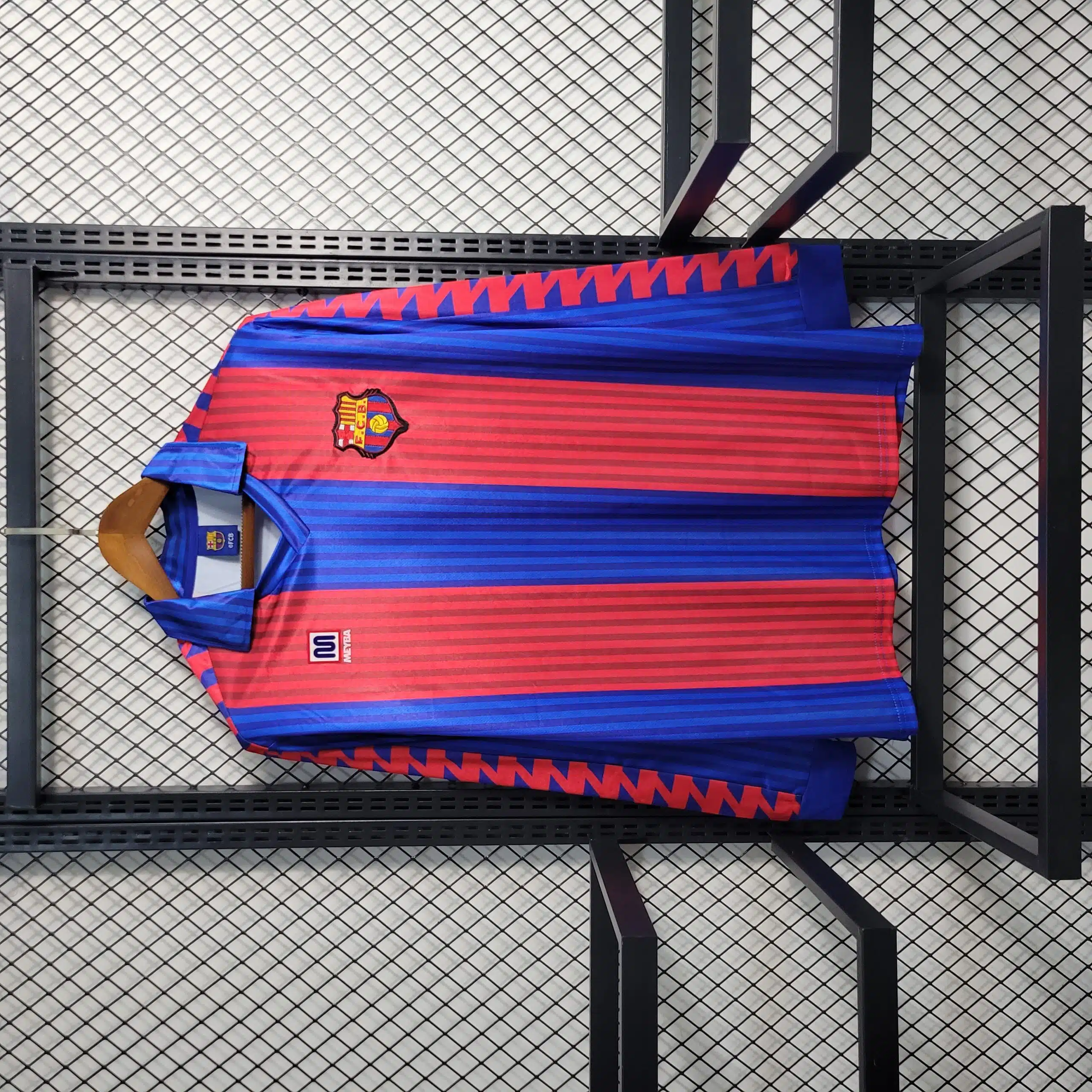 1989-92 Barcelona Home Retro Long Sleeve Jersey