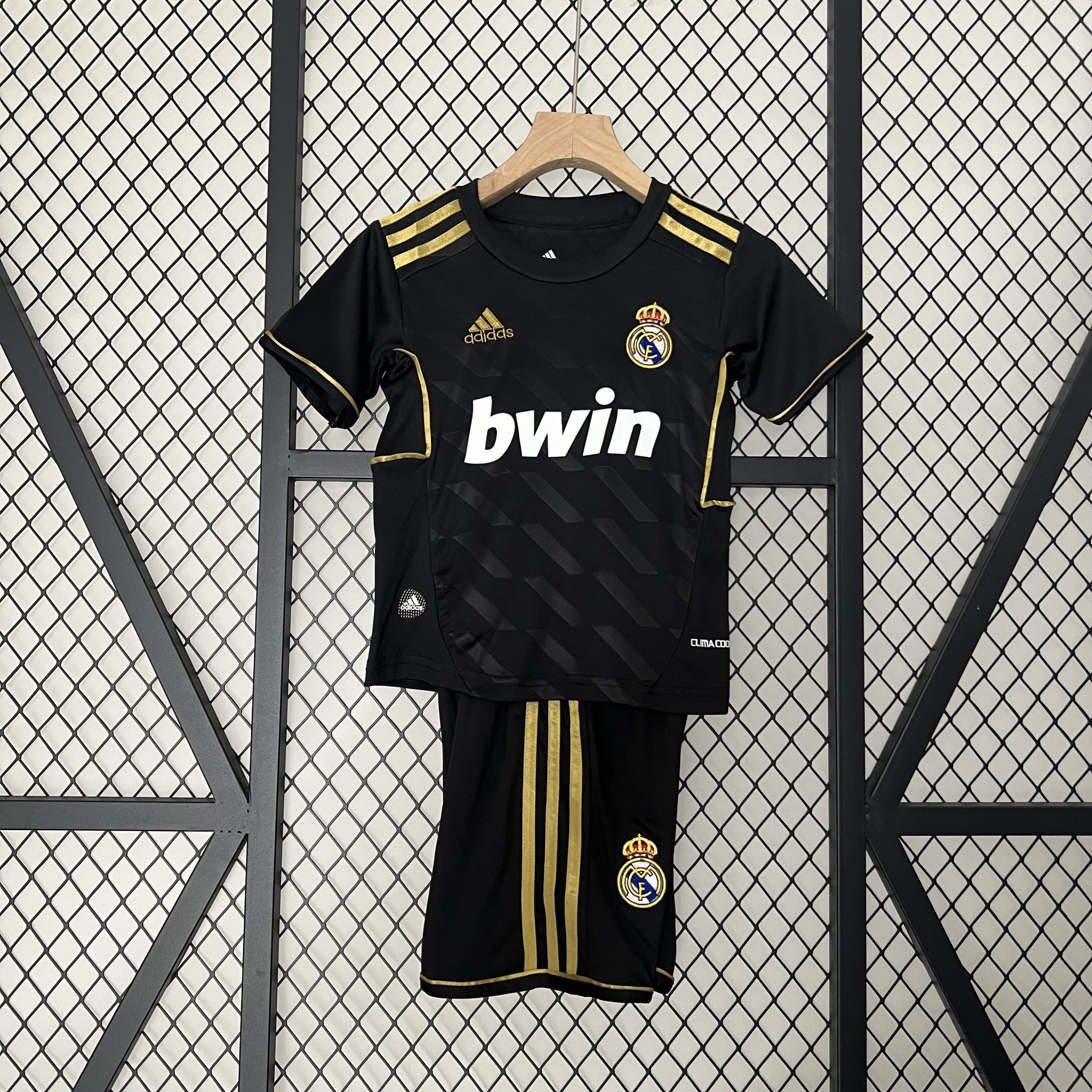 Retro 11-12 Real Madrid Away Kids Kit/11-12皇马客场童装
