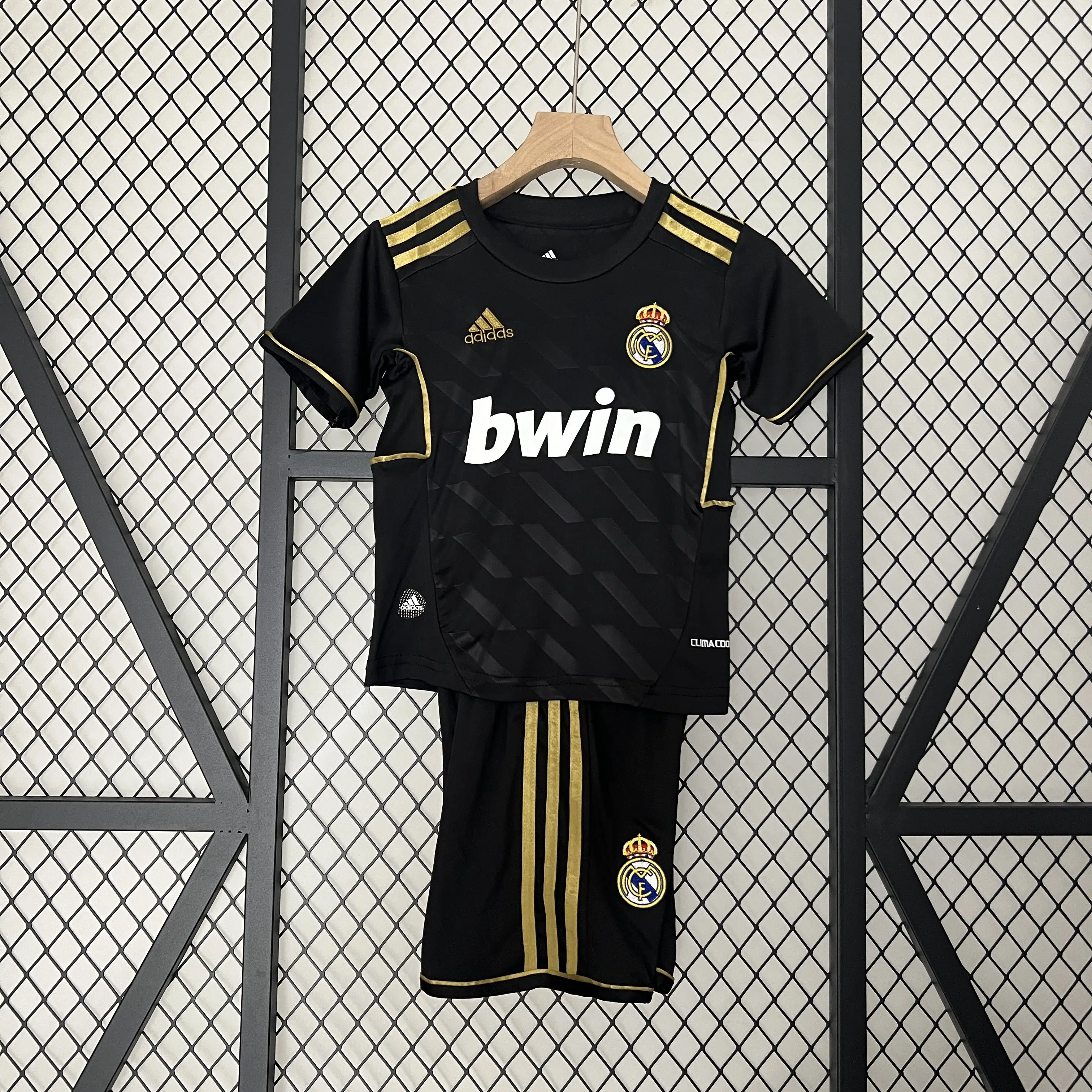 Retro 11-12 Real Madrid Away Kids Kit/11-12皇马客场童装