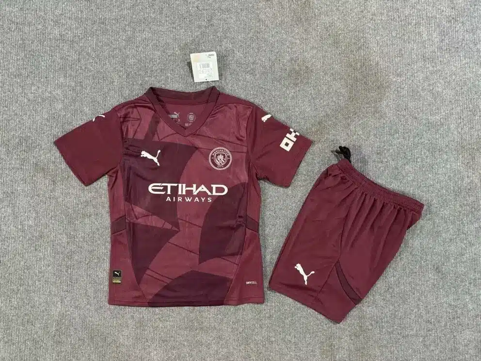24-25 Manchester City Home Kid Kit/24-25曼城主场童装