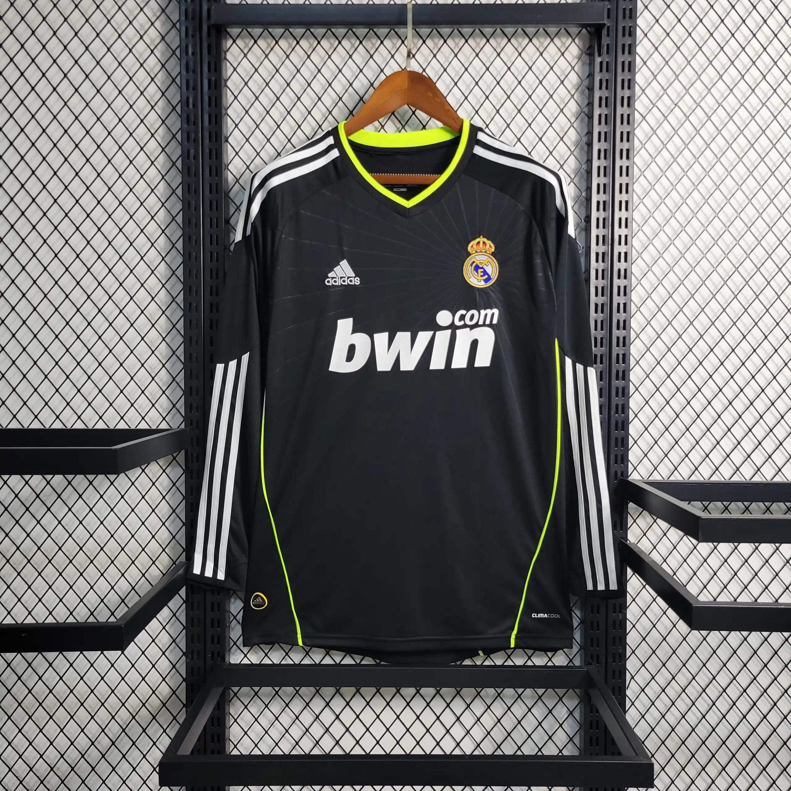 2010-11 Real Madrid  Away  Long Sleeve Retro Jersey