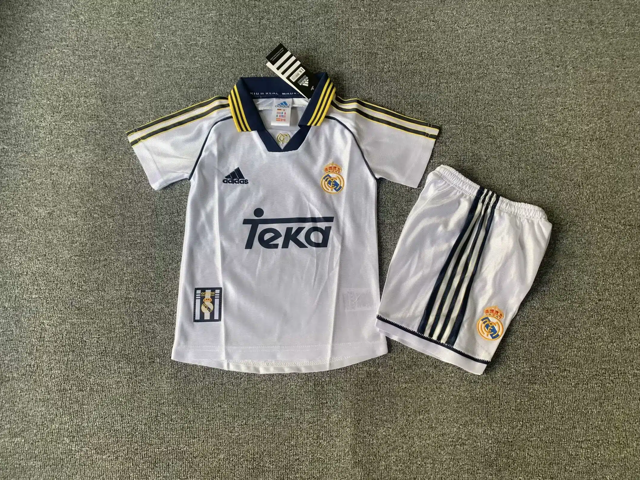 98-00 Real Madrid Home Kid Kit/98-00皇马主场童装