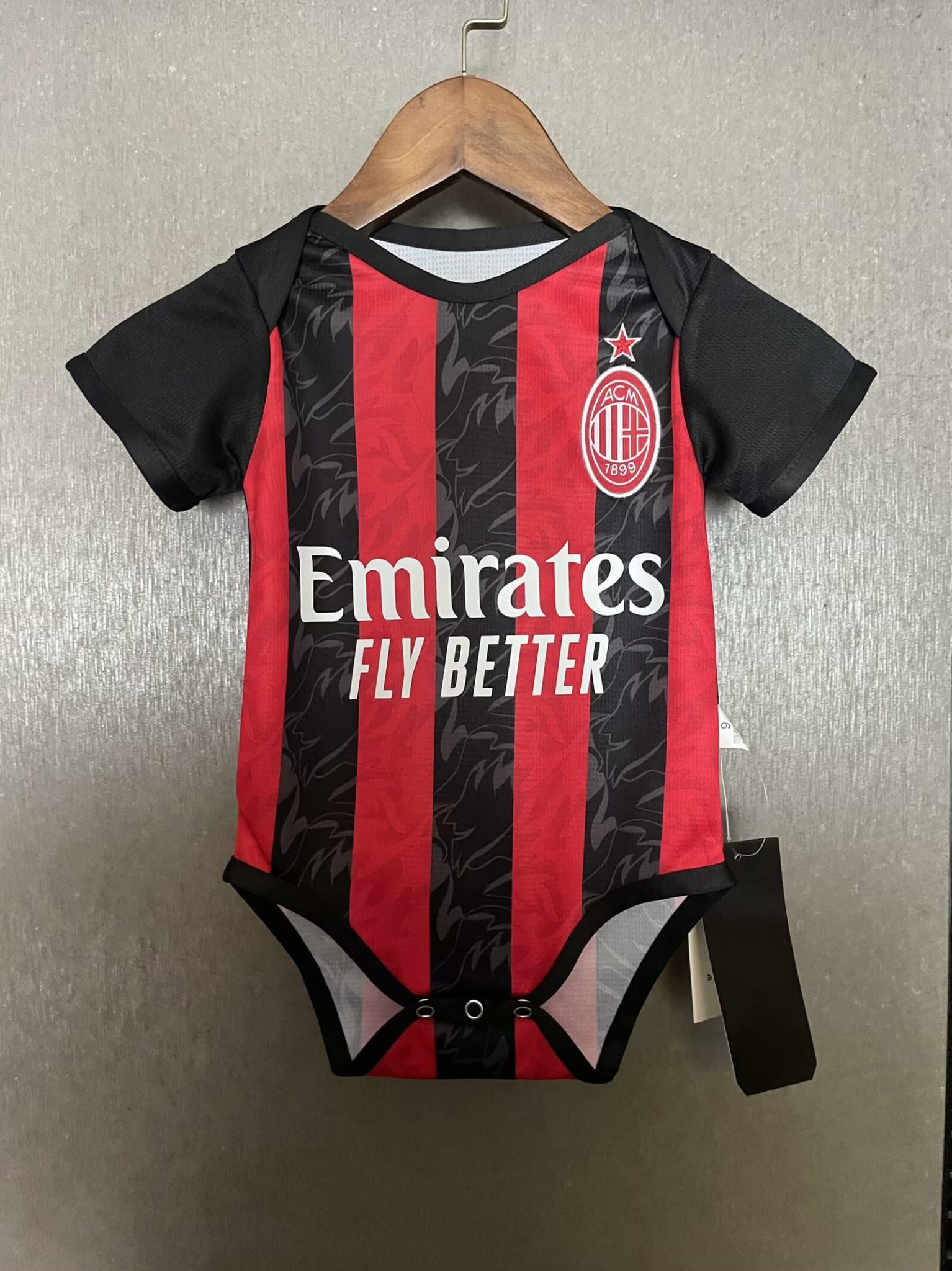 25-26 AC Milan Home Baby Clothing/25-26AC米兰主场婴儿装