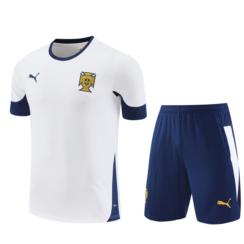 2025 Portugal Short Sleeve Training Suit/2025葡萄牙短袖训练服