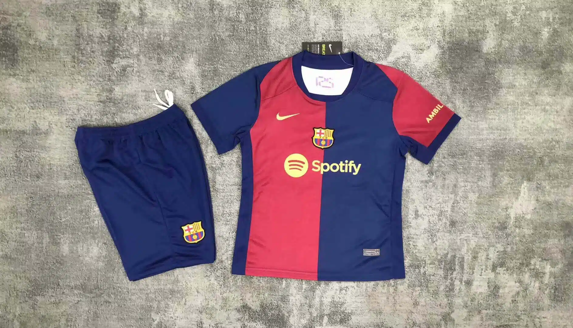 24-25 Barcelona Home Kid Kit/24-25 巴萨主场童装