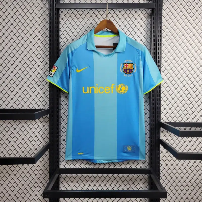07-08 Barcelona Away Retro Jersey/07-08 巴萨客场复古