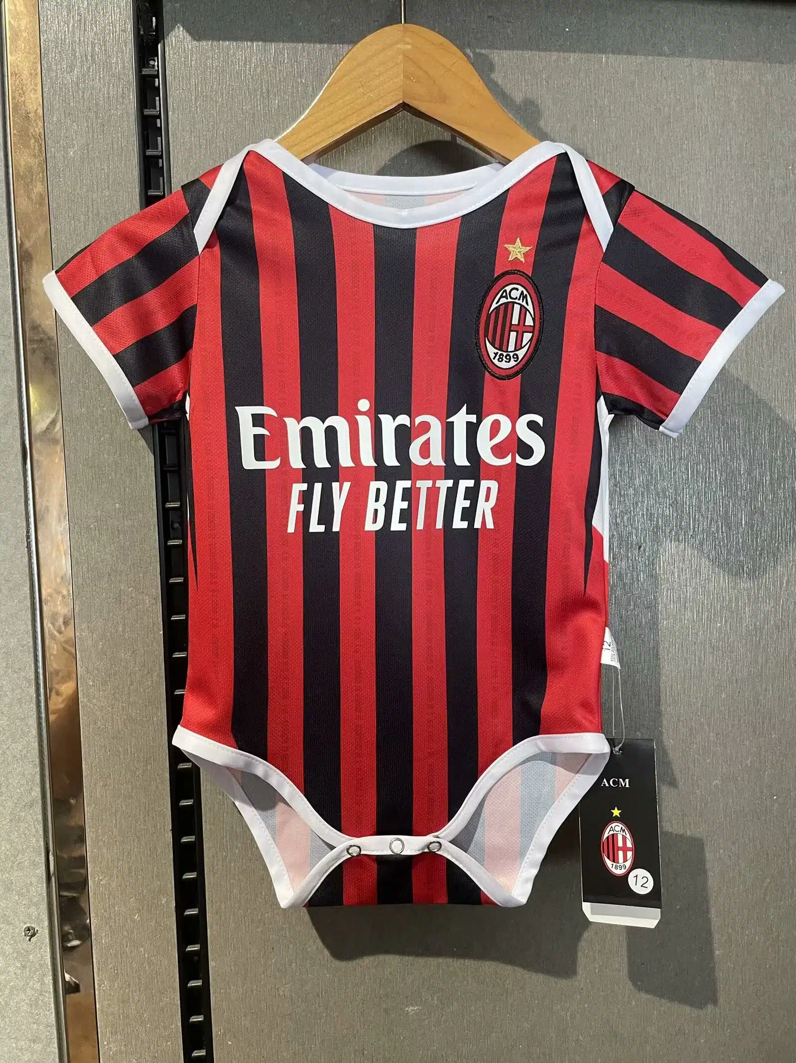 24-25 AC Milan Home Baby Clothing/24-25AC米兰主场婴儿装