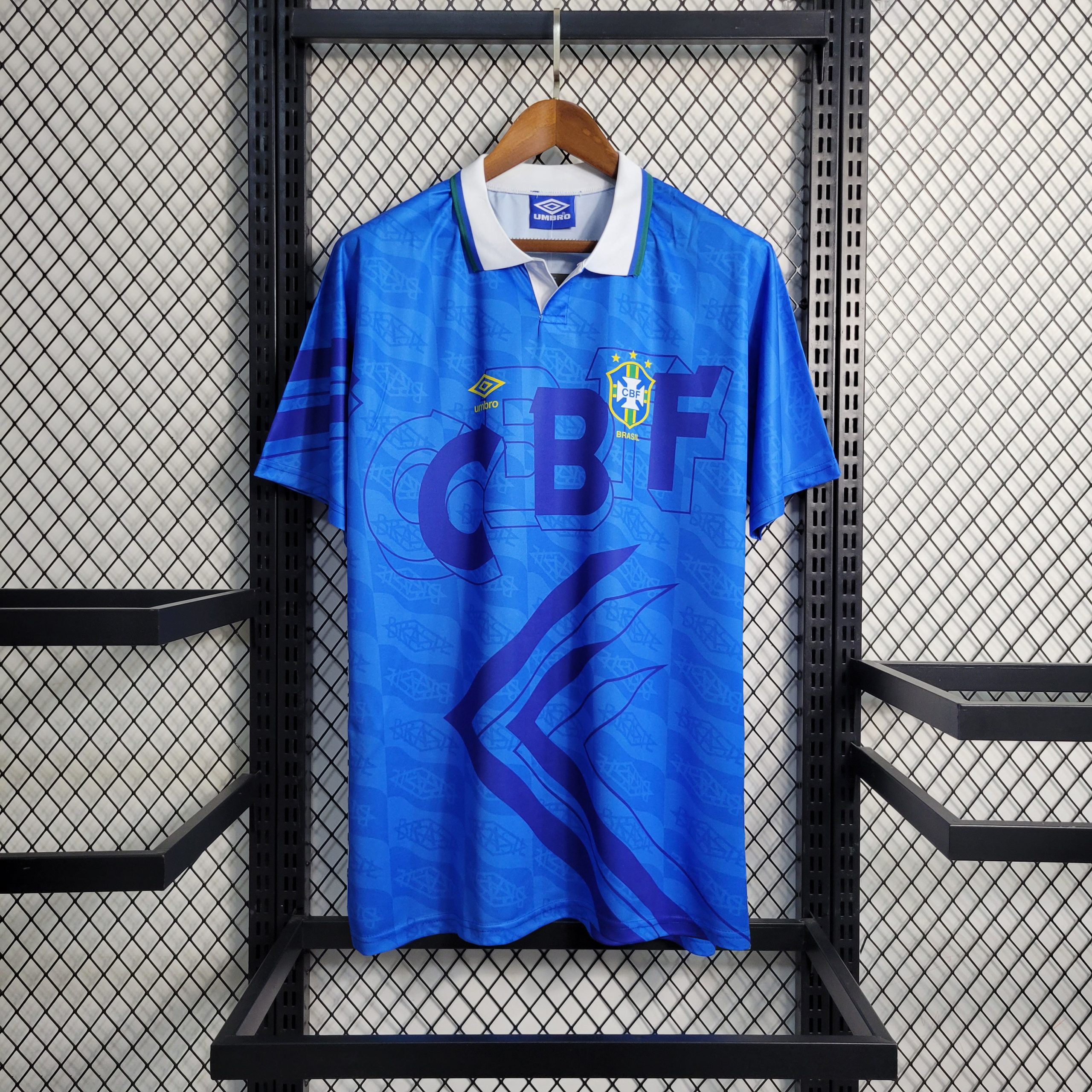 1992 Brazil Away Retro Jersey