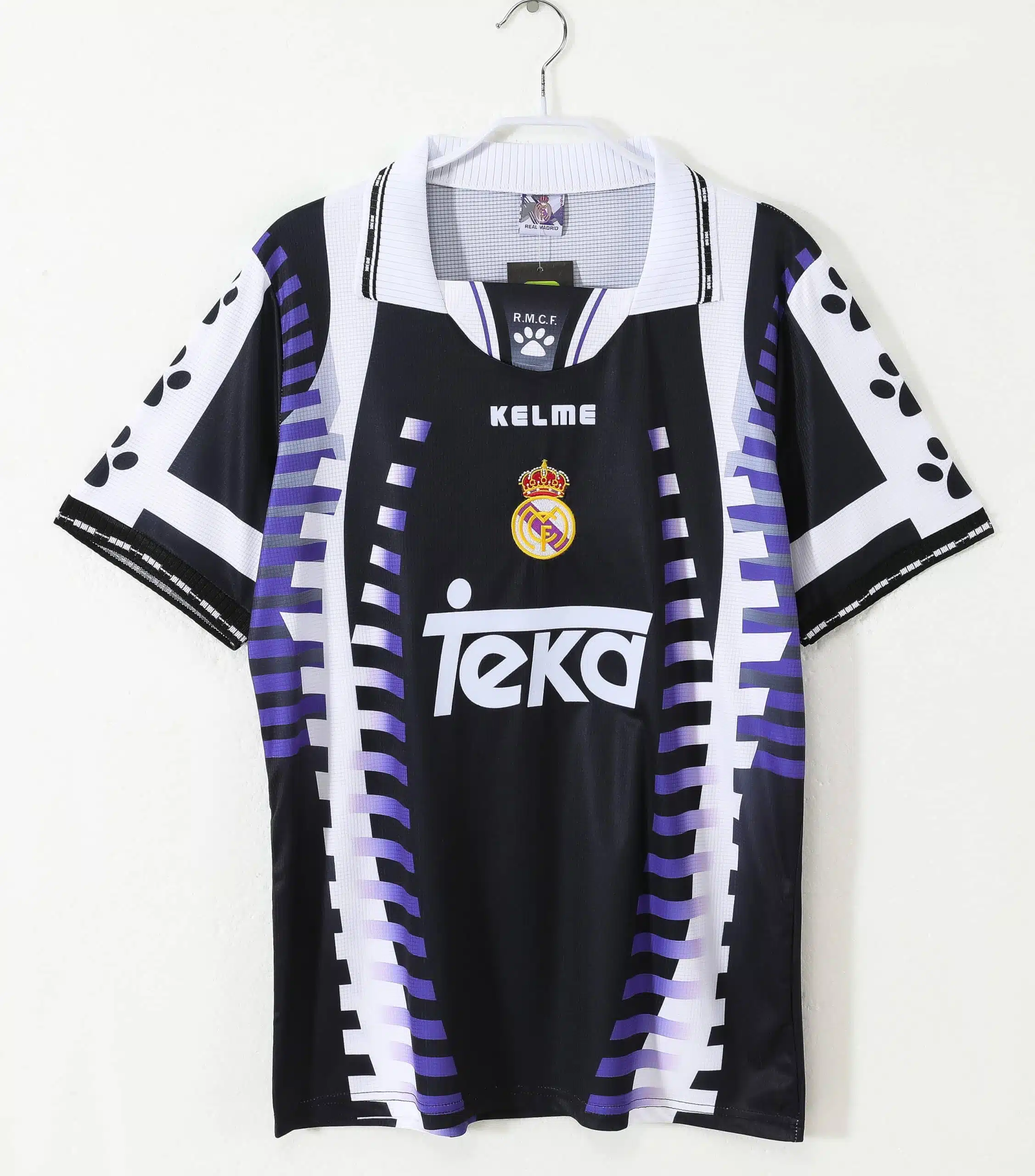 97-98 Real Madrid Third Retro Jersey/97-98皇马第二客场