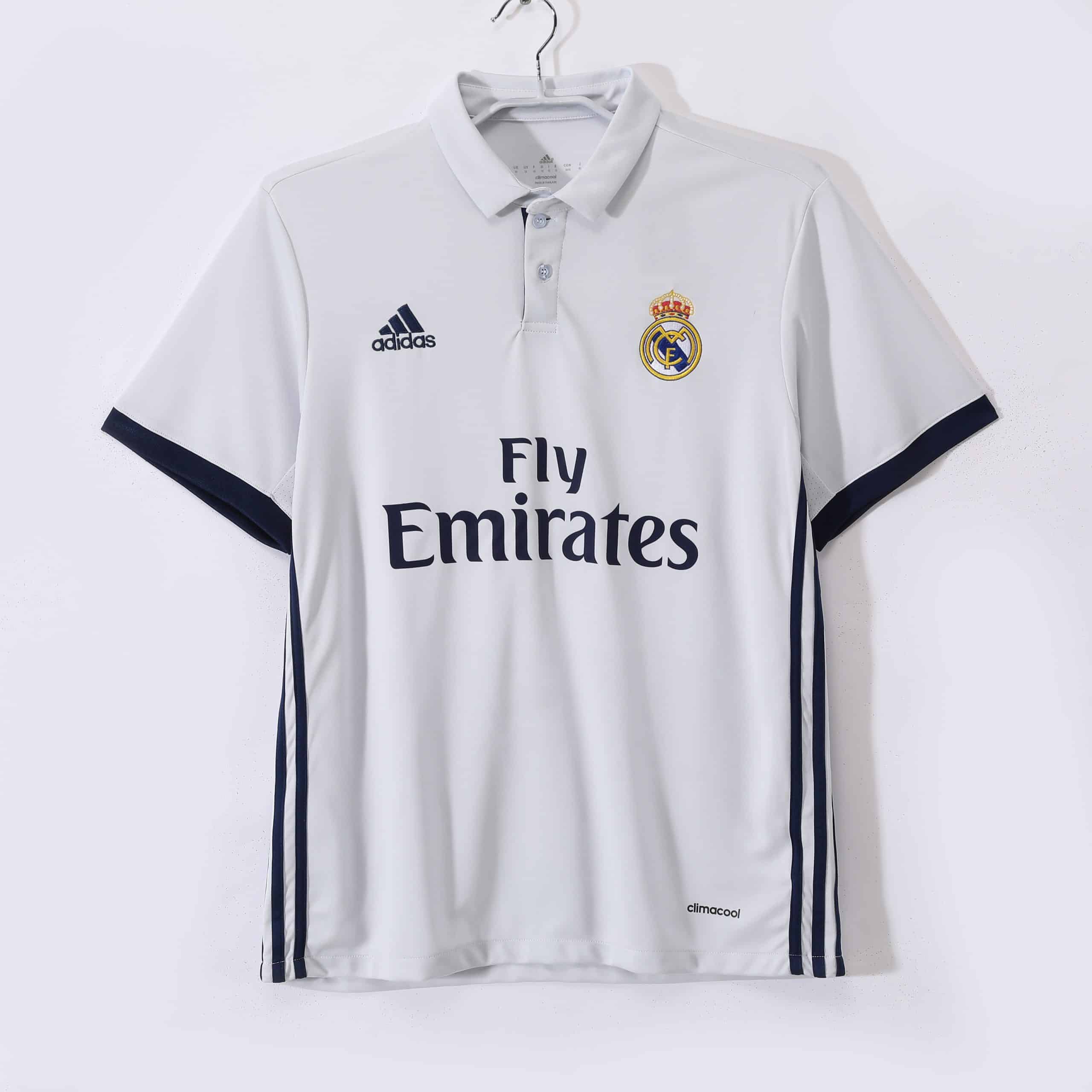 16-17 Real Madrid Home Retro Jersey