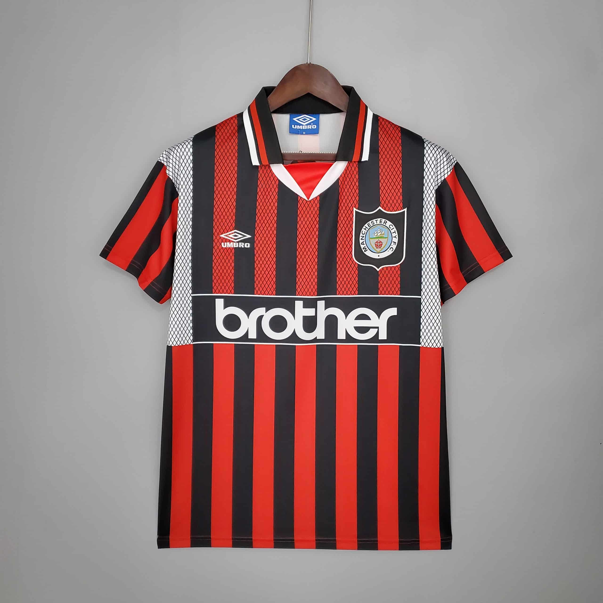 Manchester City Away  Retro Jersey