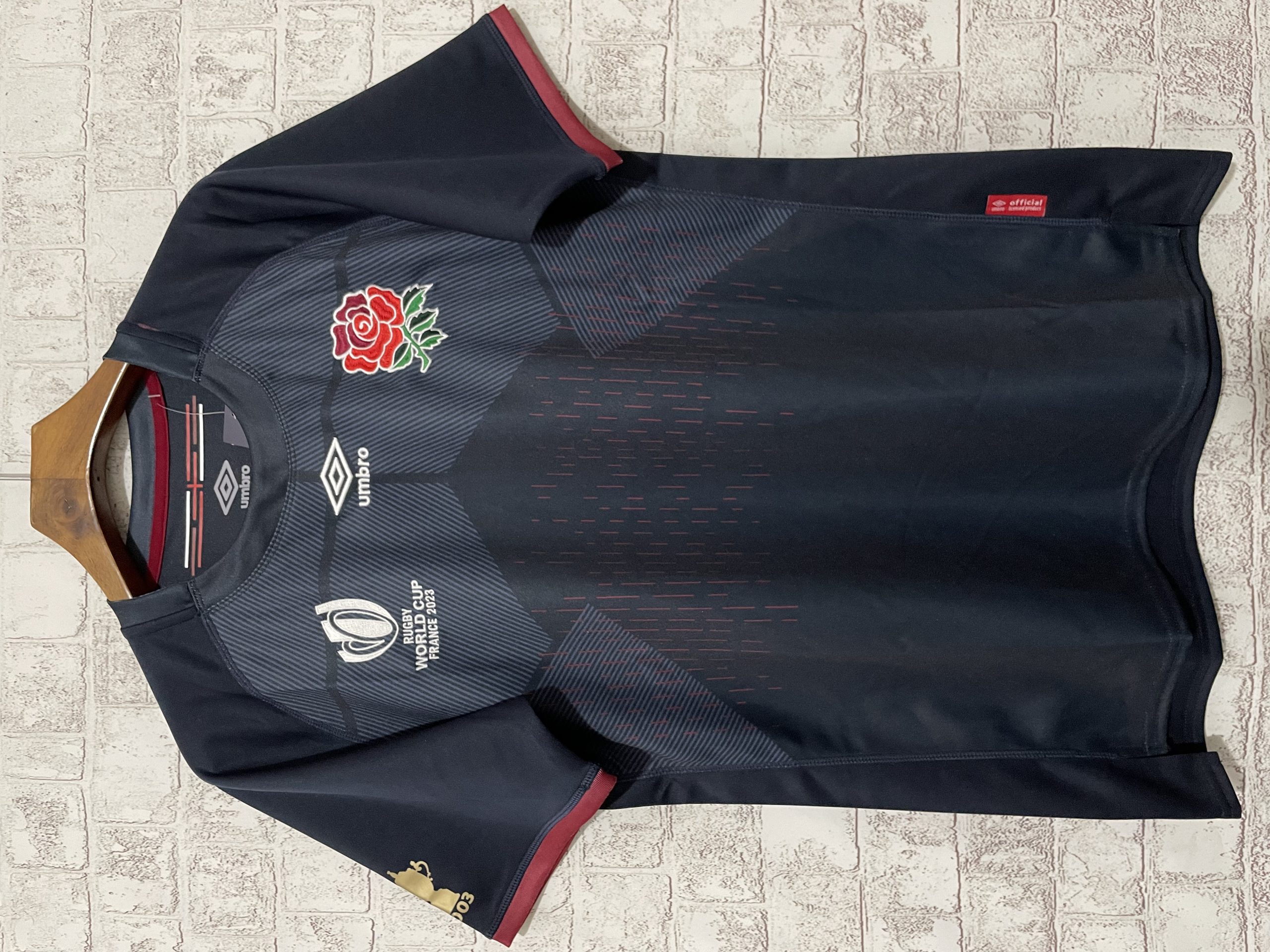 2023 RWC England Away Rugby Jersey