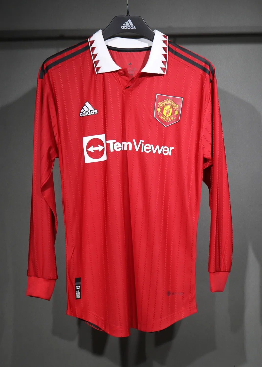 22-23 Manchester United Home Player Long Sleeve Retro Jersey