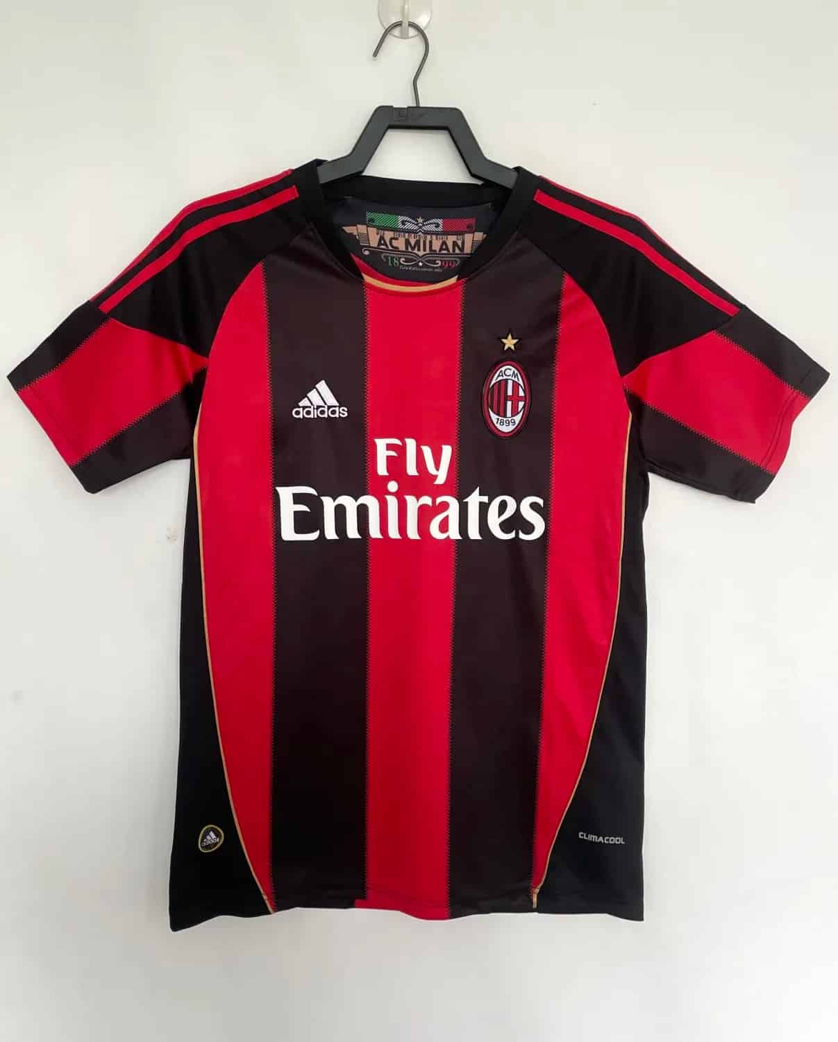 10-11 AC Milan Home Retro Fans Jersey