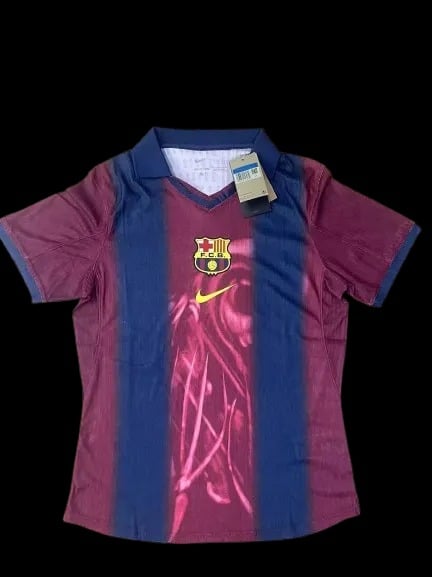 2000-01 Barcelona Retro Home Skeleton Player Jersey