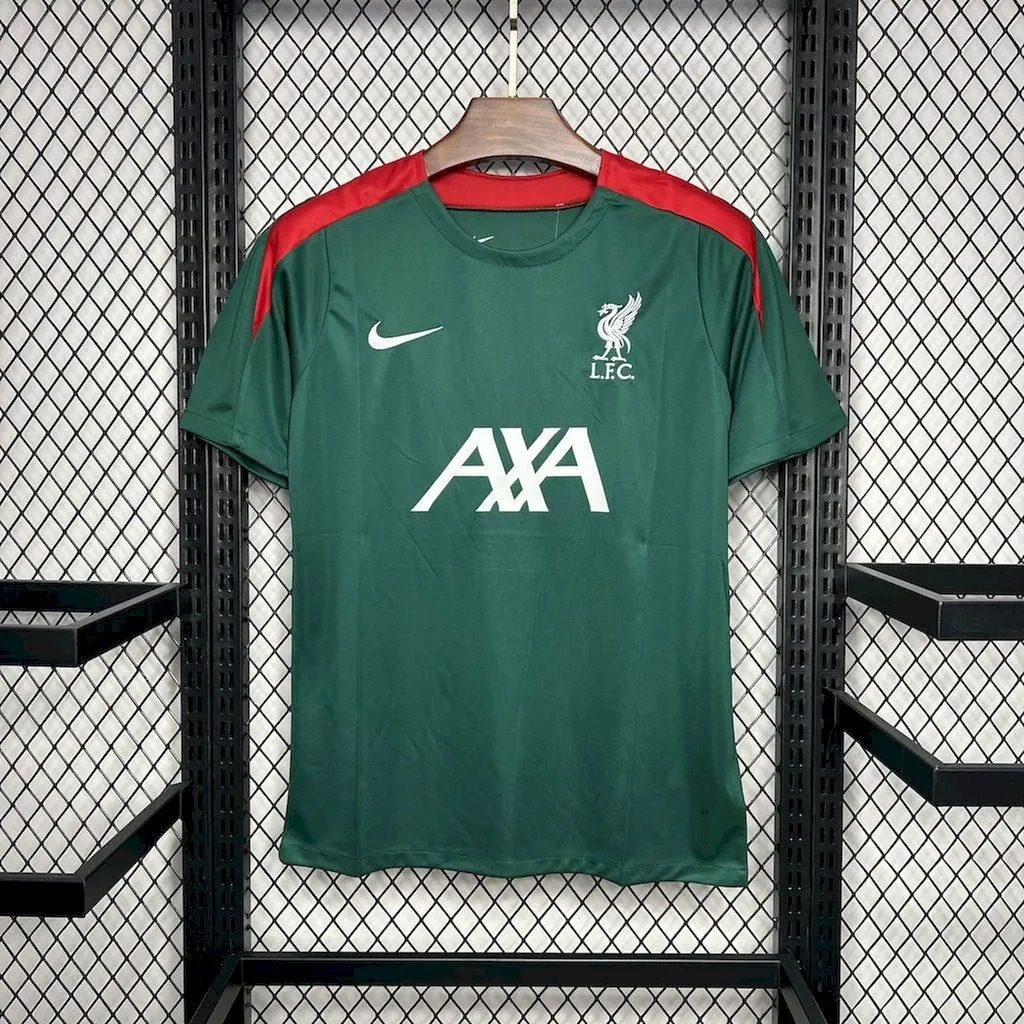 24-25 Liverpool Dark Green Training Fans Jersey