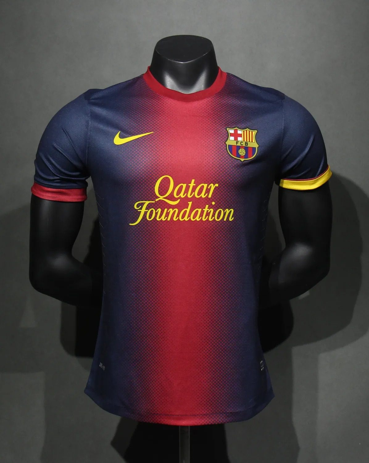 12-13 Barcelona Home Player Retro Jersey