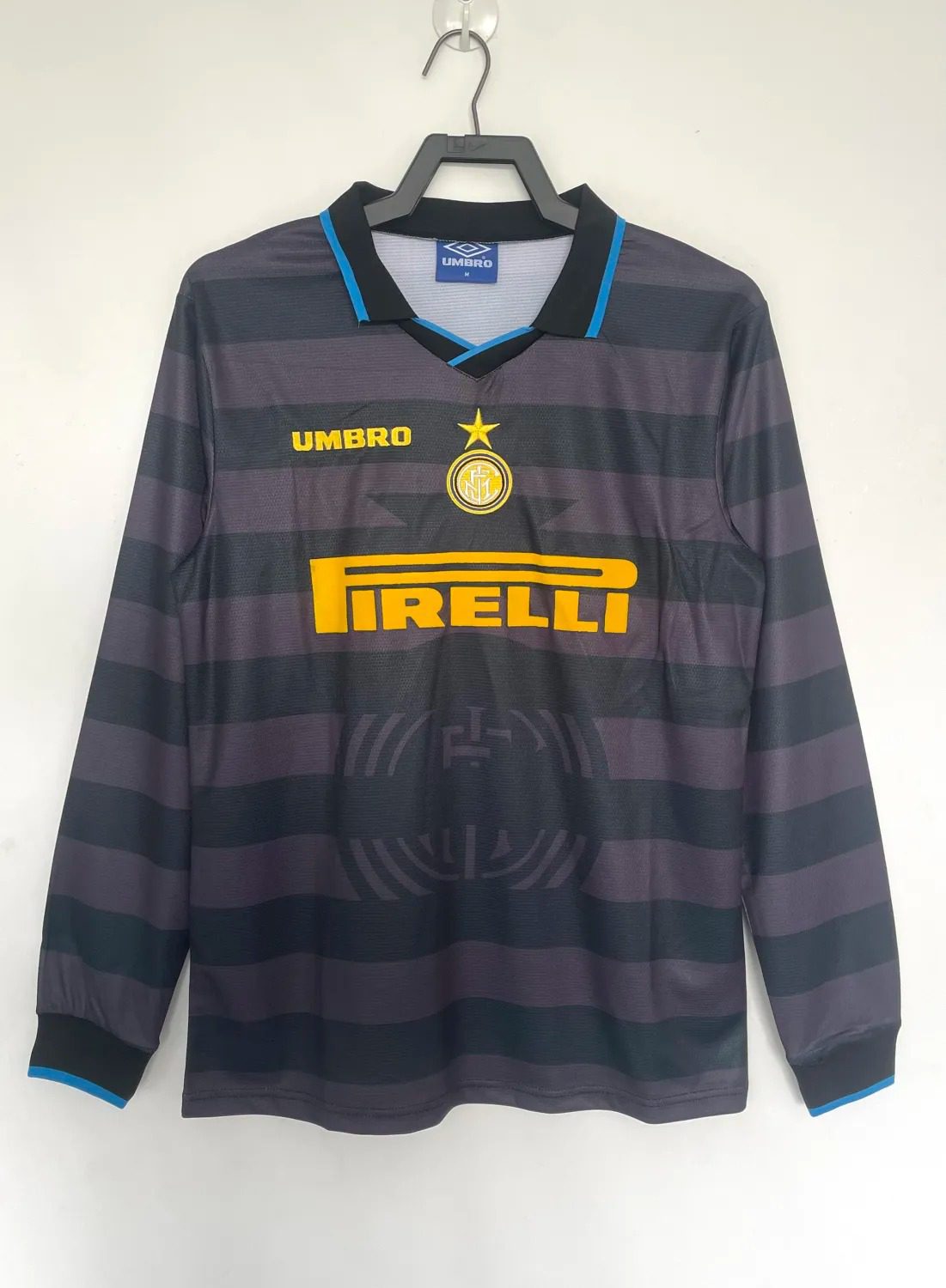 97-98 Inter Milan Third Retro Long Sleeve Jersey