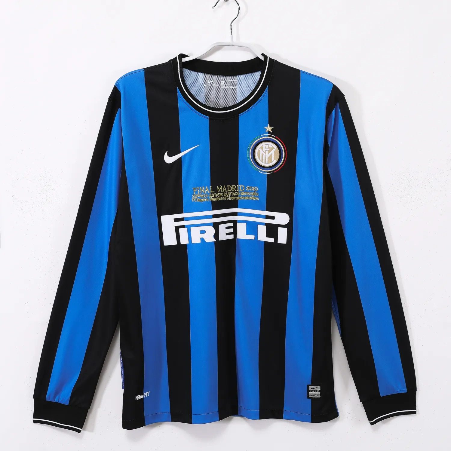 09-10 Inter Milan Home Retro Long Sleeve Jersey