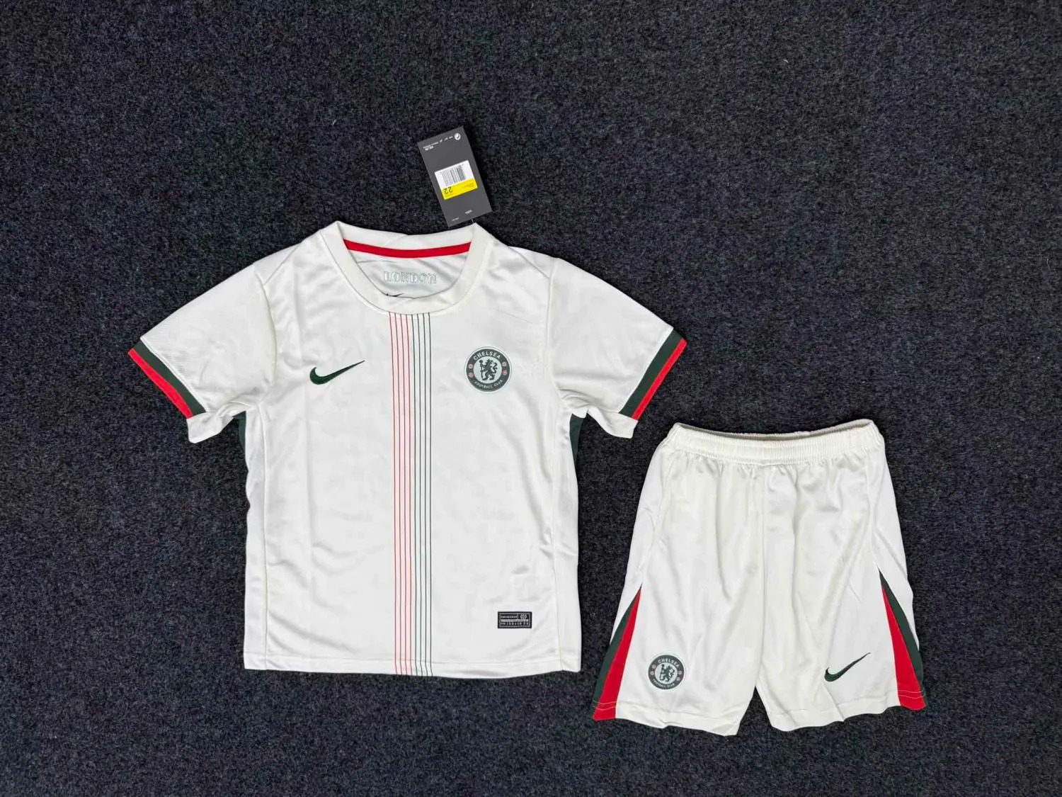25-26 Chelsea Away Kids kit