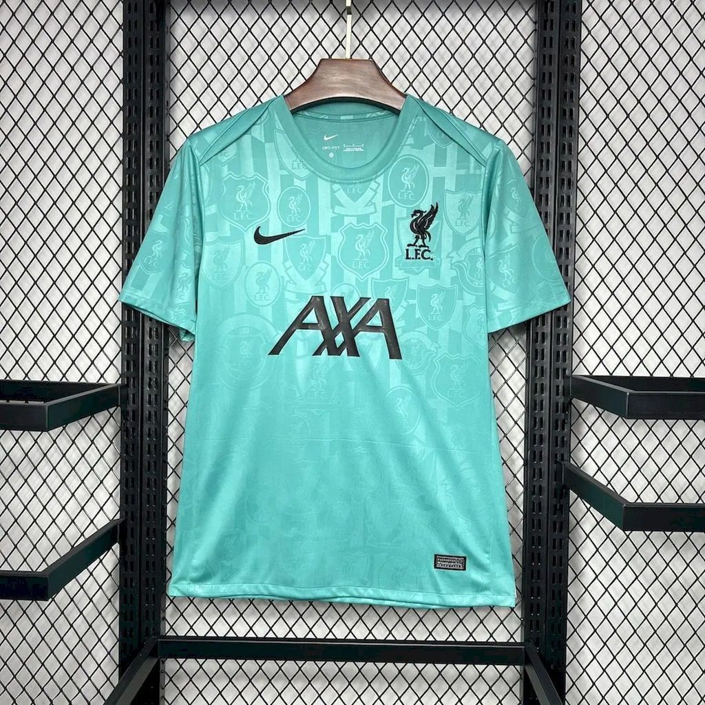 24-25 Liverpool Green Training Fans Jersey