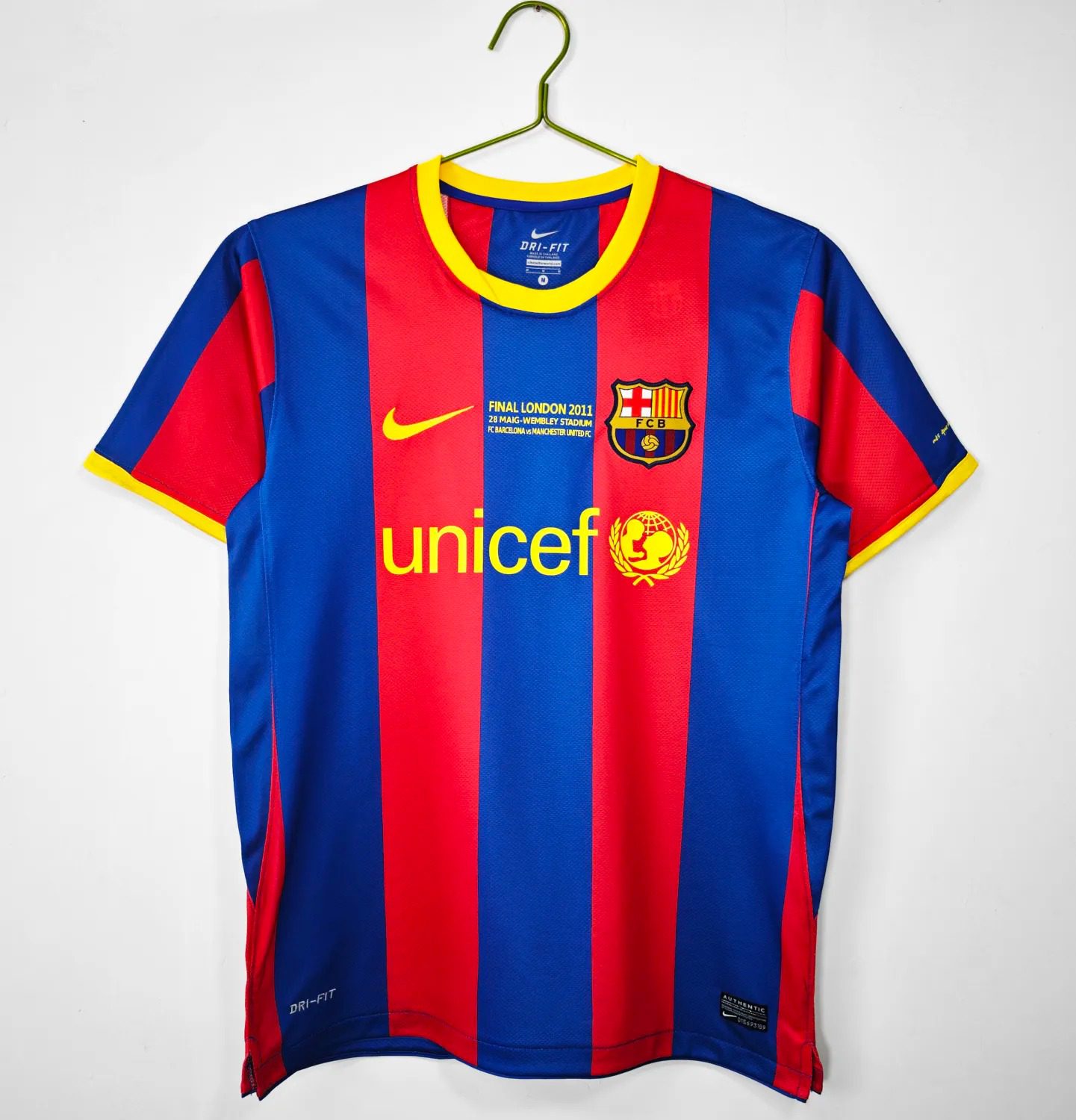 10-11 Barcelona Home Champions League Retro Jersey
