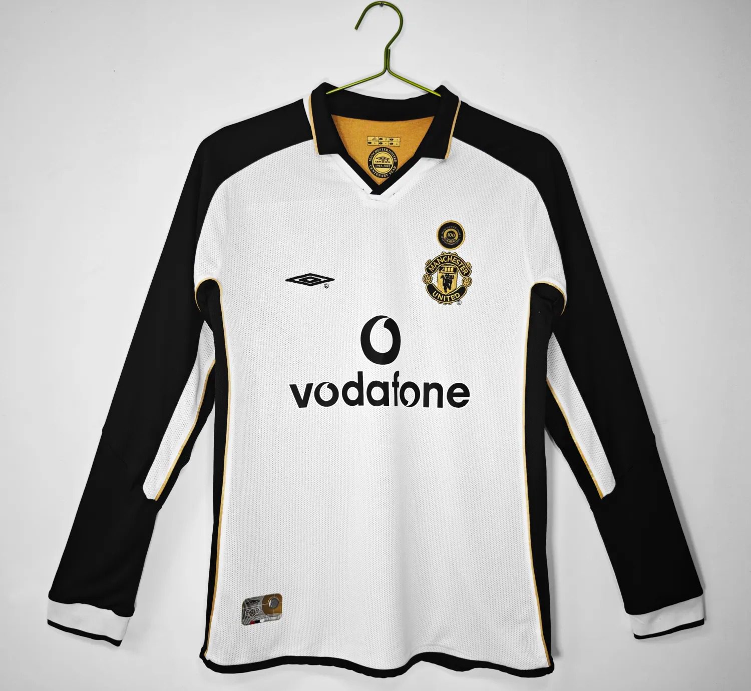 01-02 Manchester United Reversible Centenary Edition Jersey