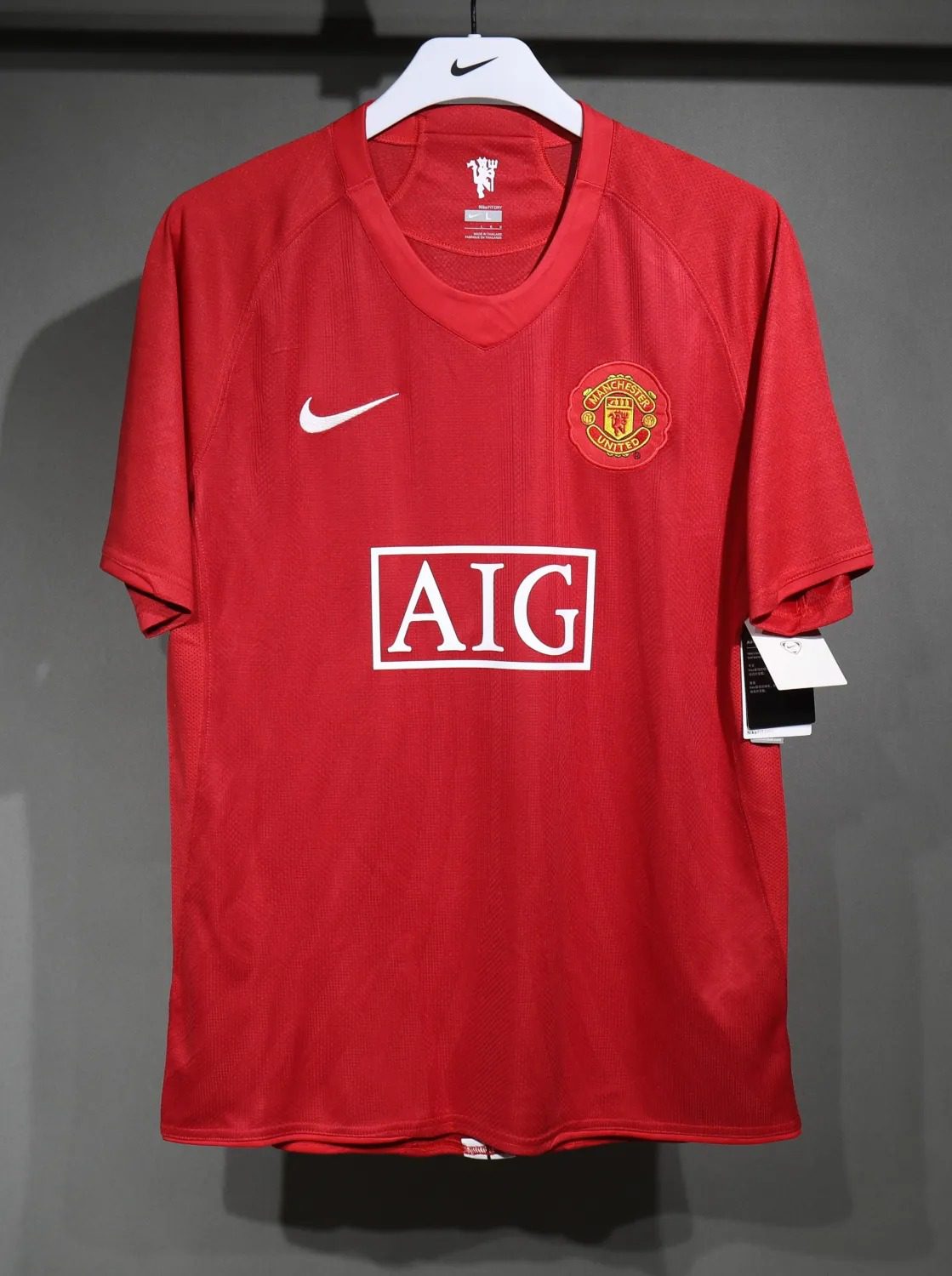 07-08 Manchester United Home Player Retro Jersey
