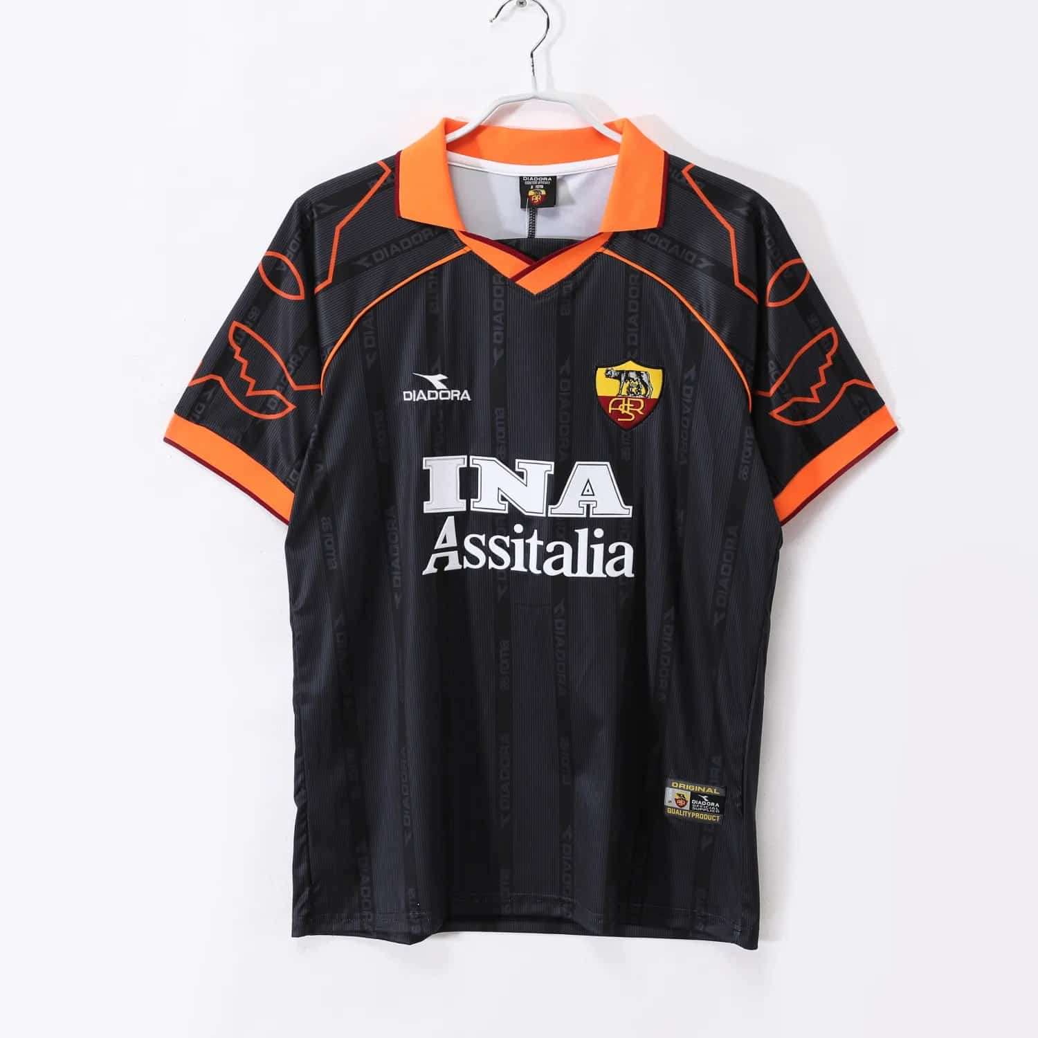 99-00 Roma Away Retro Jersey