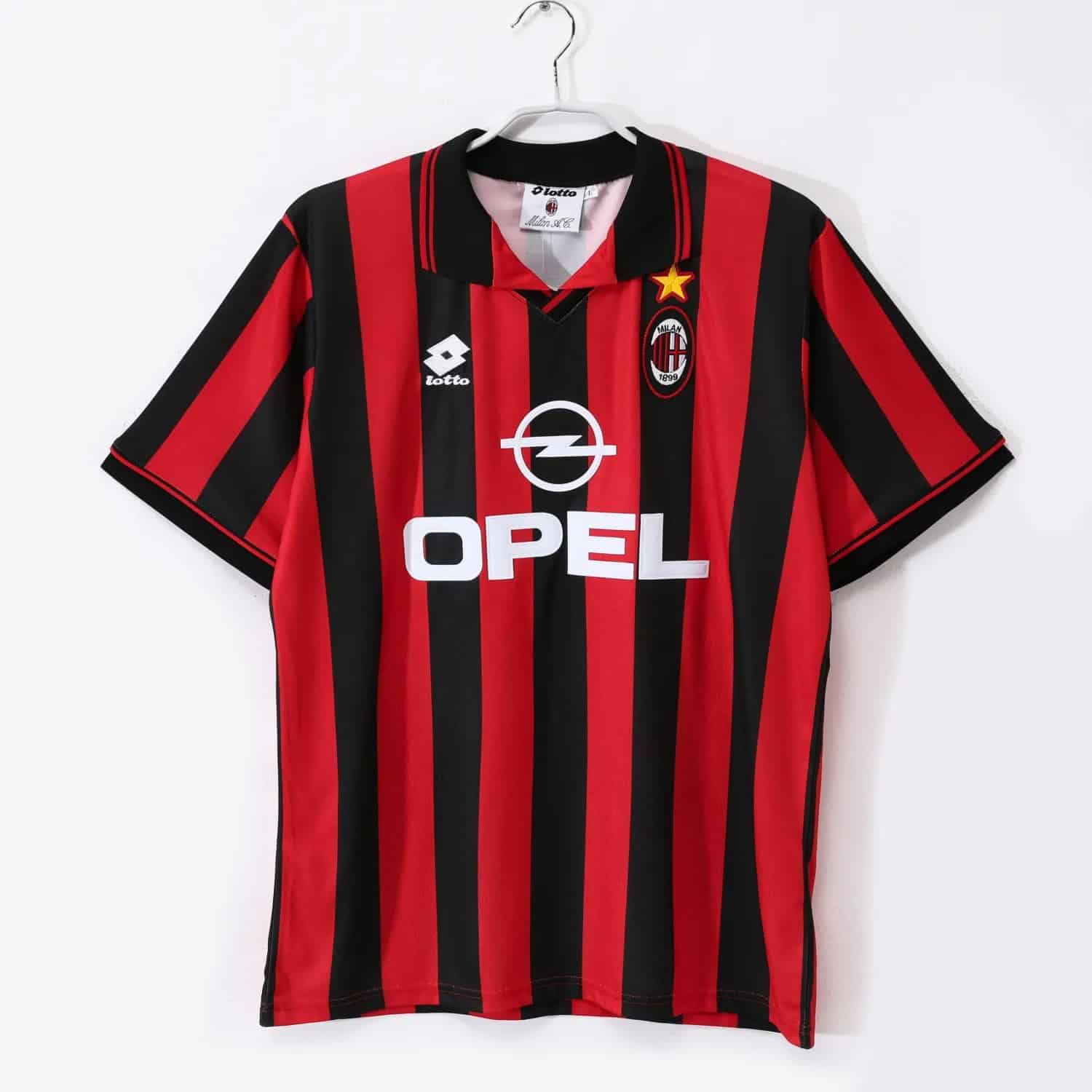 97-98 AC Milan Home Retro Jersey