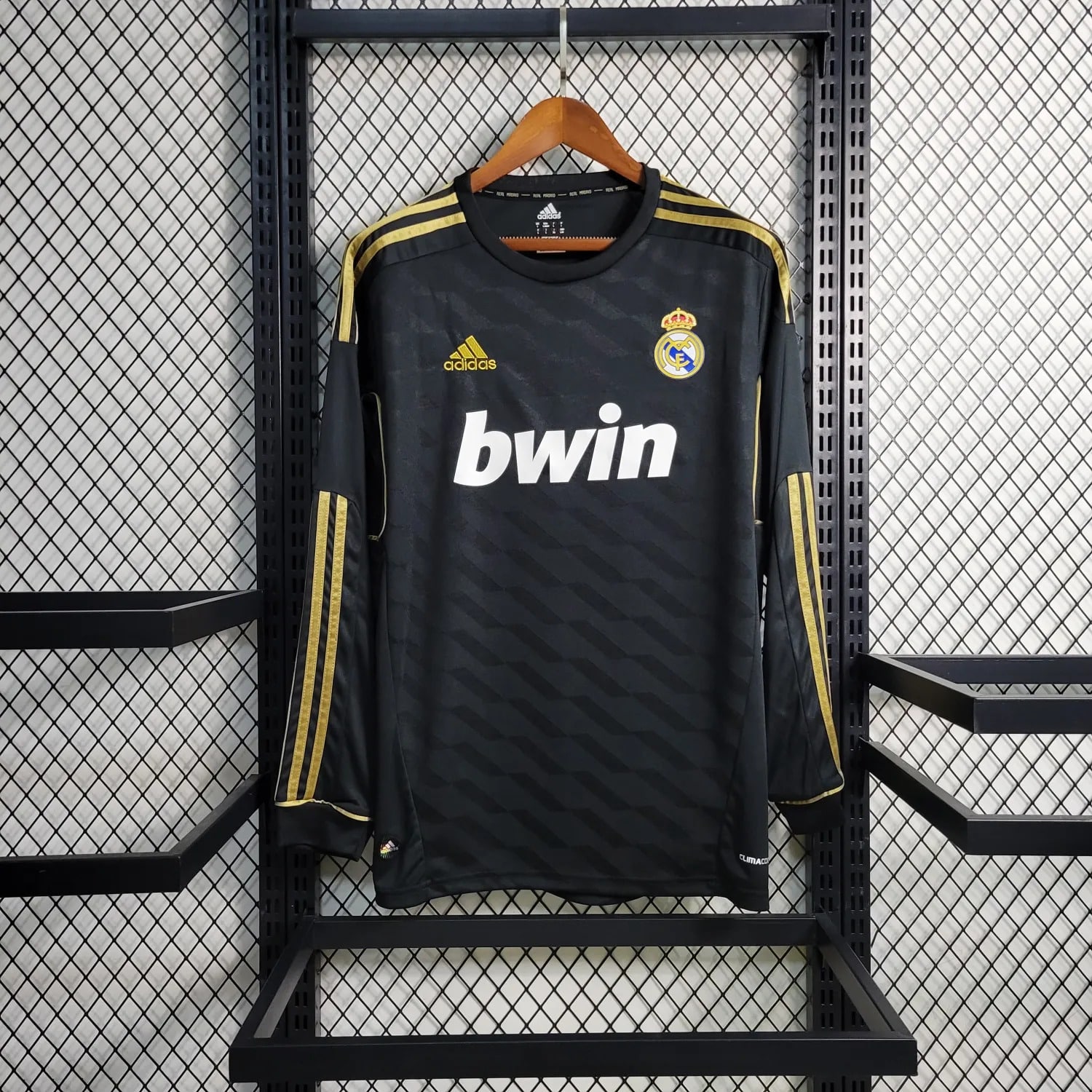 11-12 Real Madrid Away Retro Long Sleeve Jersey