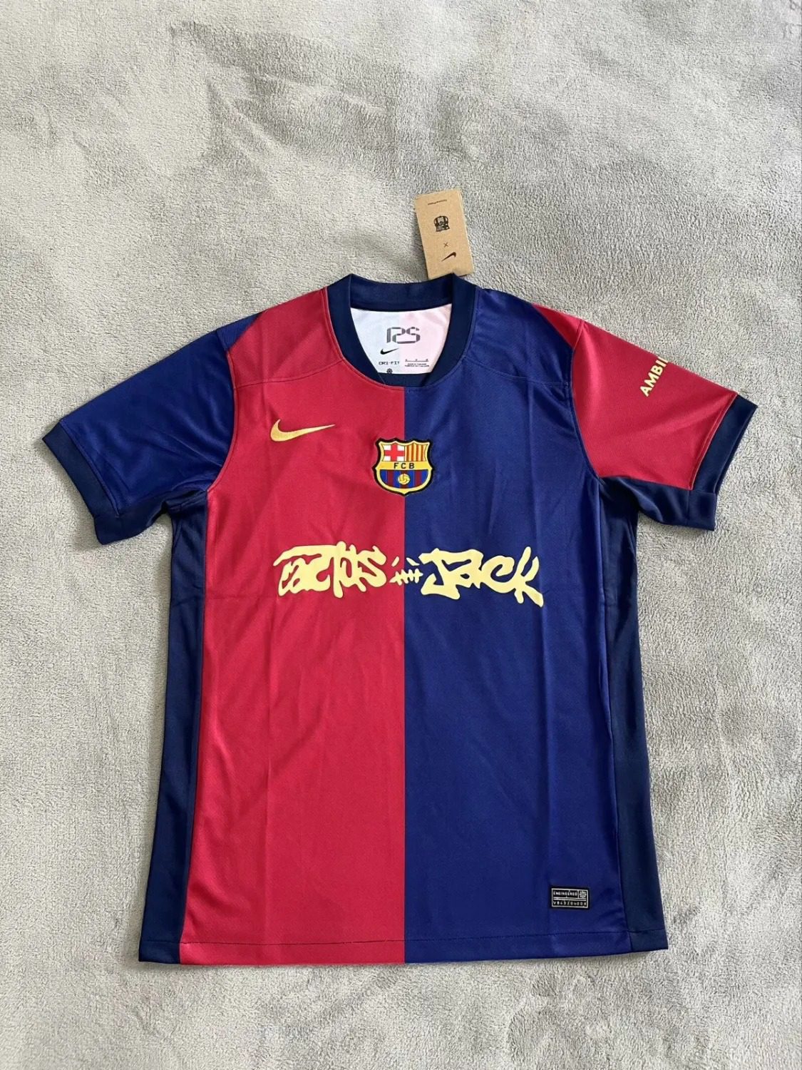 24-25 Barcelona TRAVIS SCOTT Fans Jersey