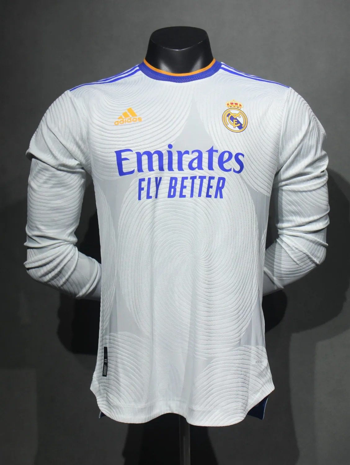 21-22 Real Madrid Home Retro Long Sleeve Player Jersey