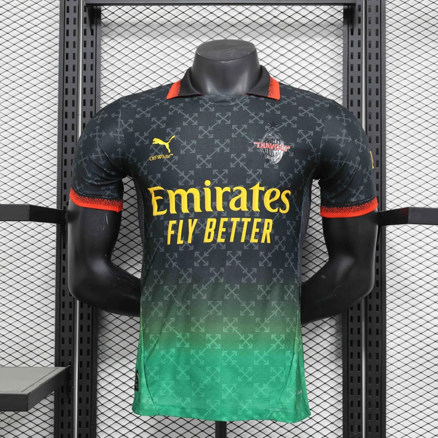 24-25 AC Milan Off White Black Speical Player Jersey