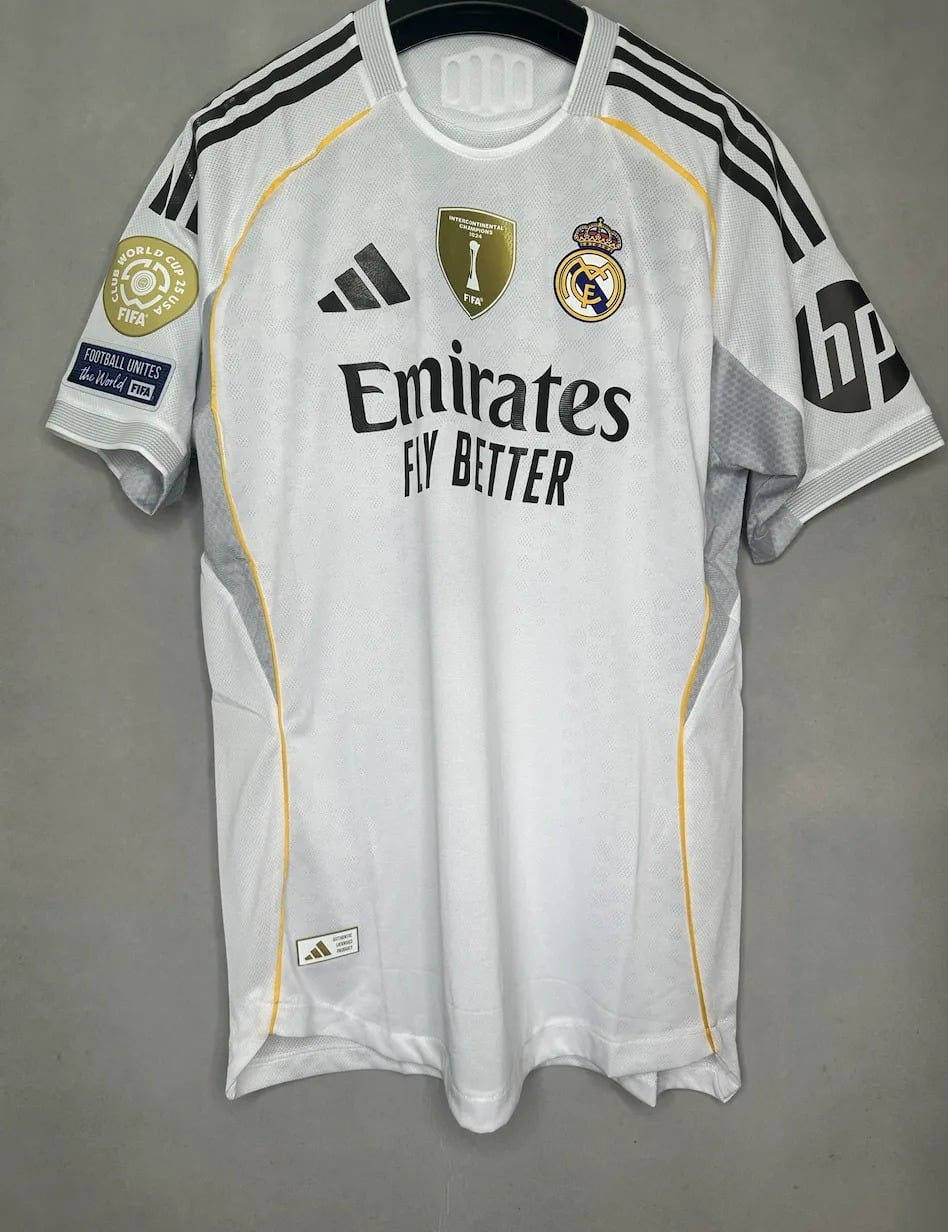 25-26 Real Madrid Home Player Jersey