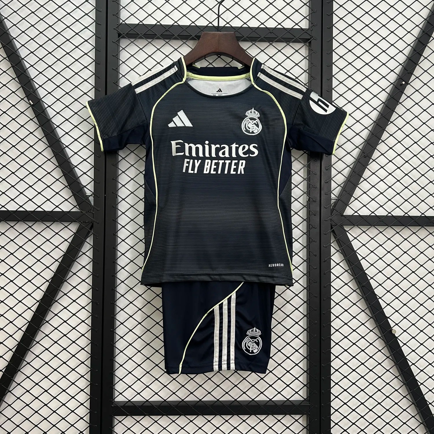 25-26 Real Madrid Away Kids Kit