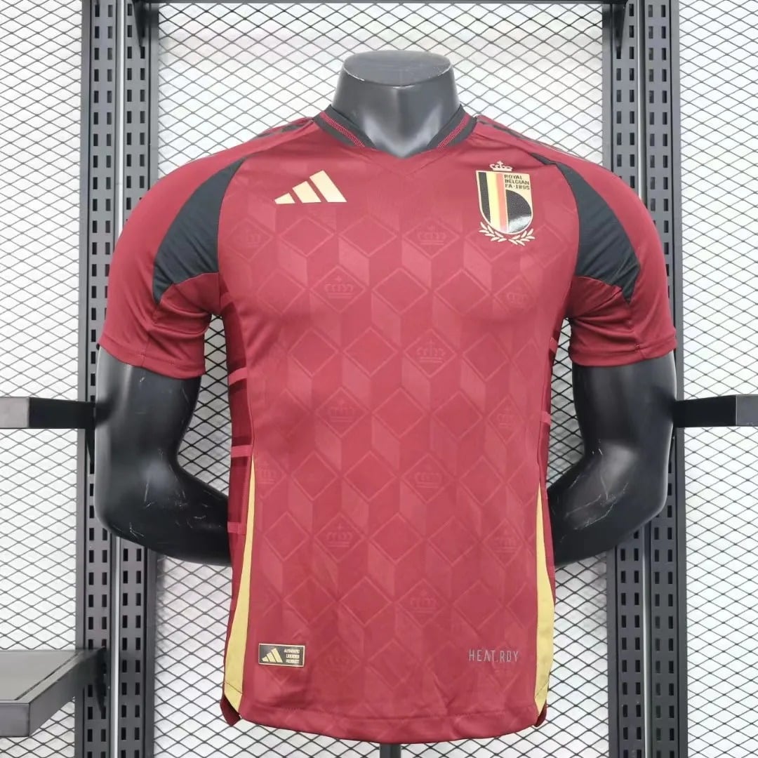 2024 Belgium Home Player version Jersey