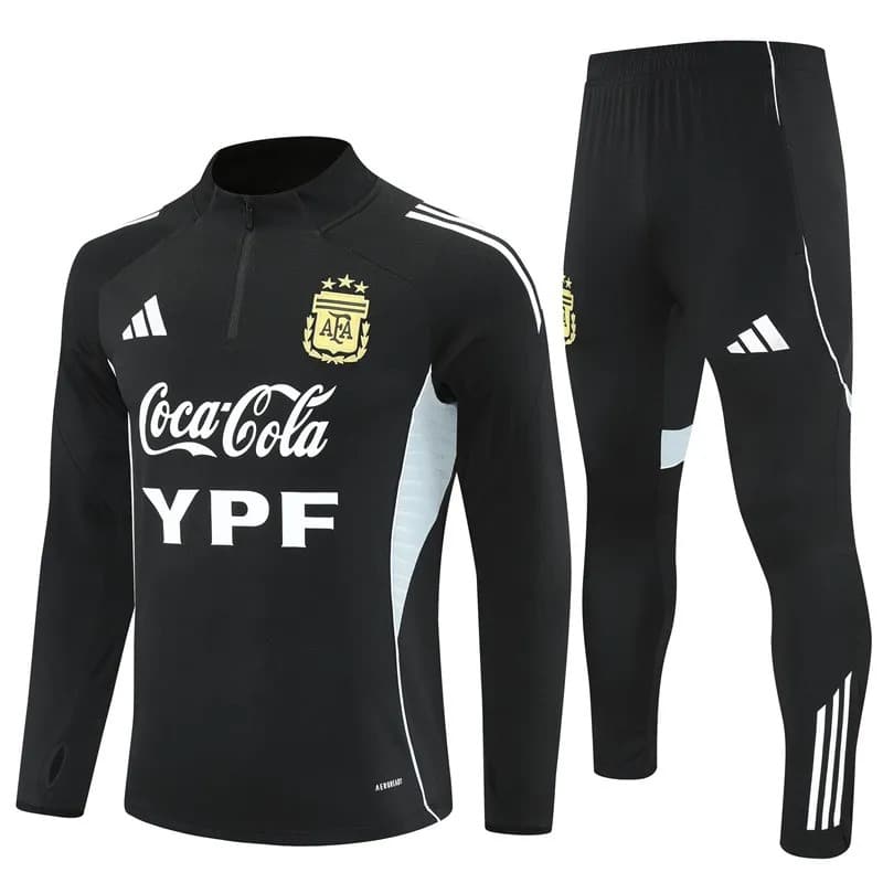 25-26 Argentina Black Training Suit