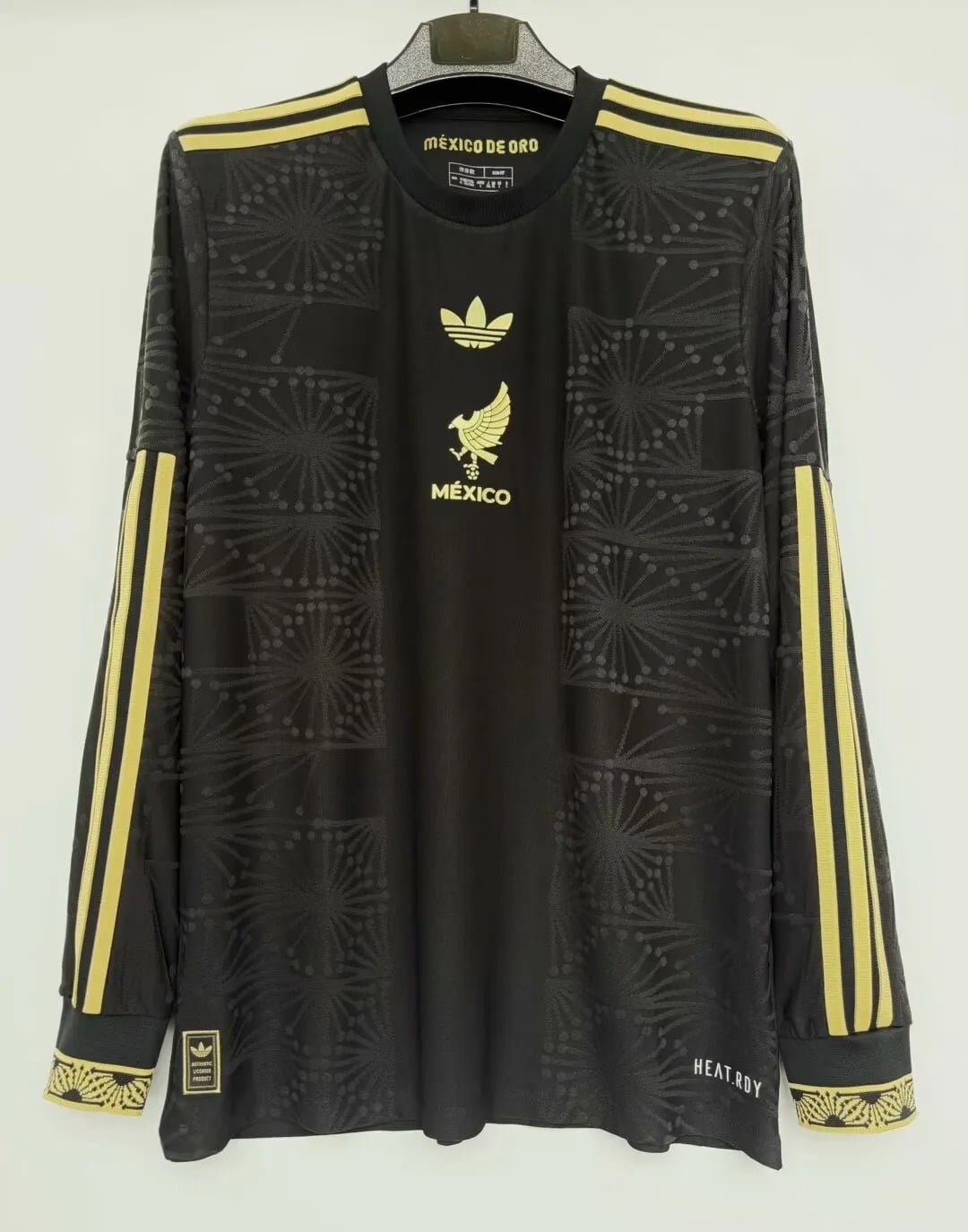 2025 Mexico Black Speical Long Sleeve Jersey