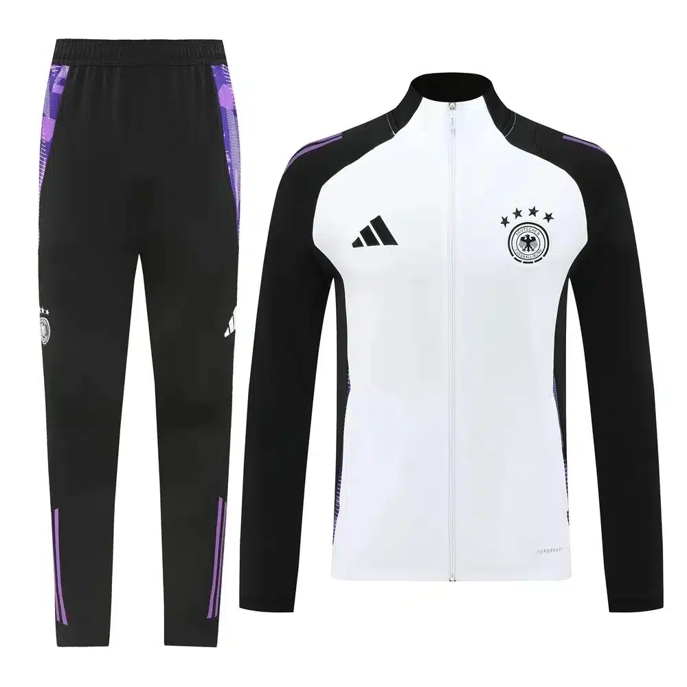 2024Germany White Jacket Tracksuit