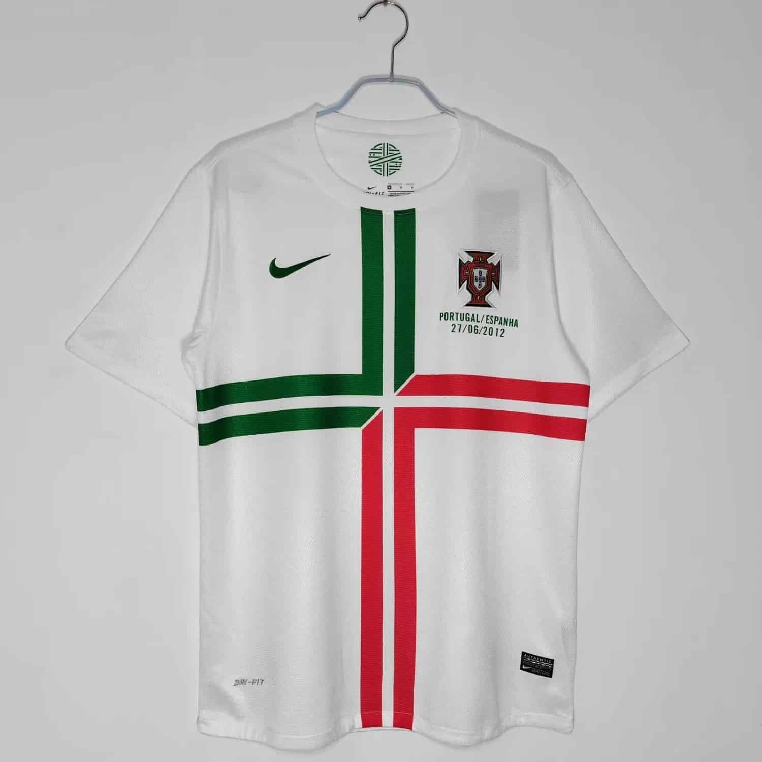 2012-13 Portugal Away Long Sleeve Retro Jersey