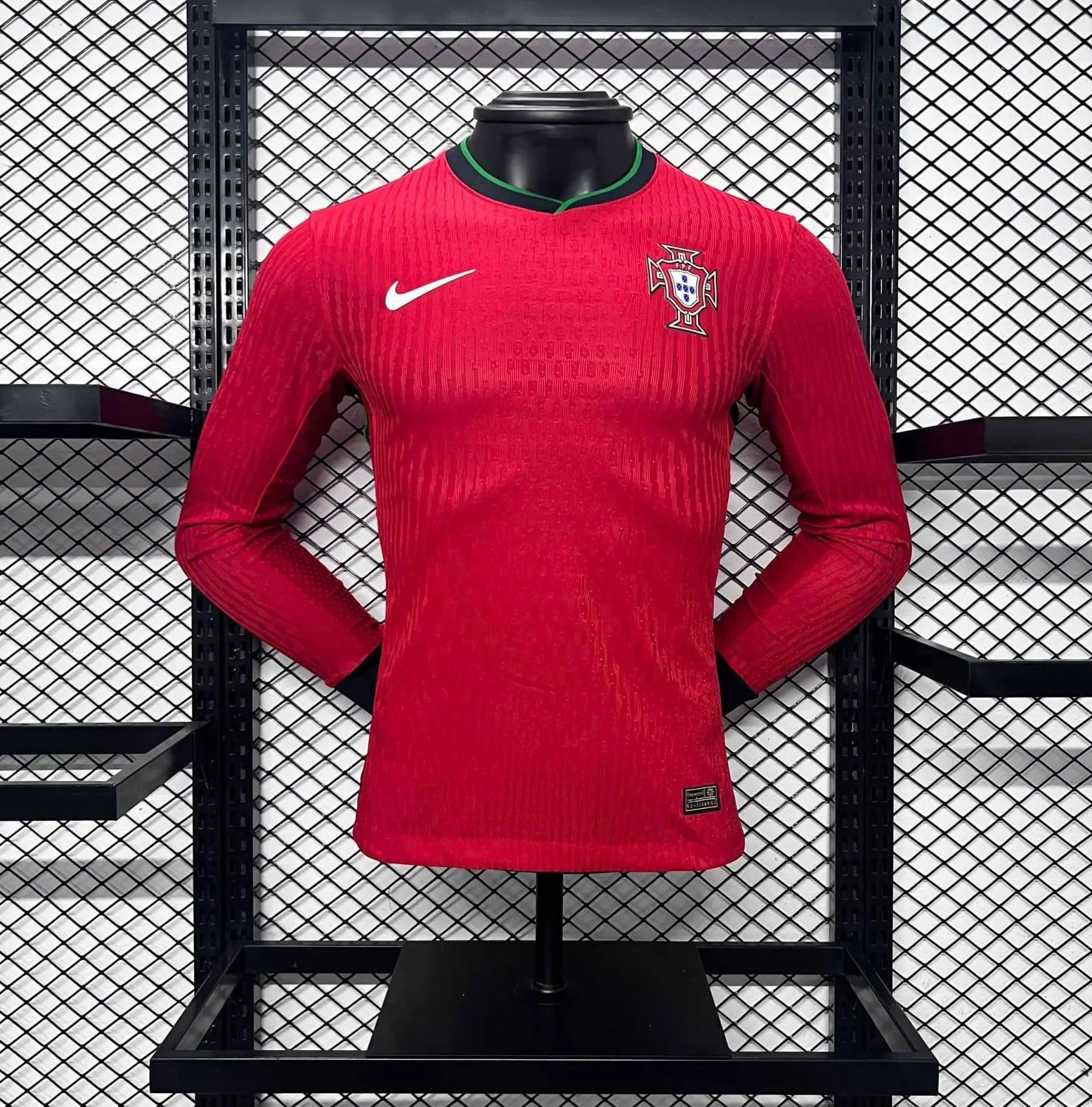 2024 Portugal Home Long Sleee Player Jersey