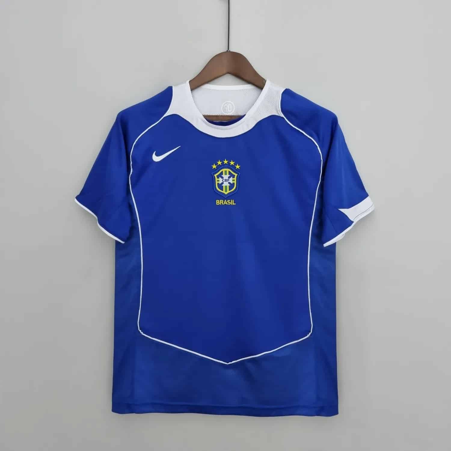 04-06 Brazil Away Retro Jersey