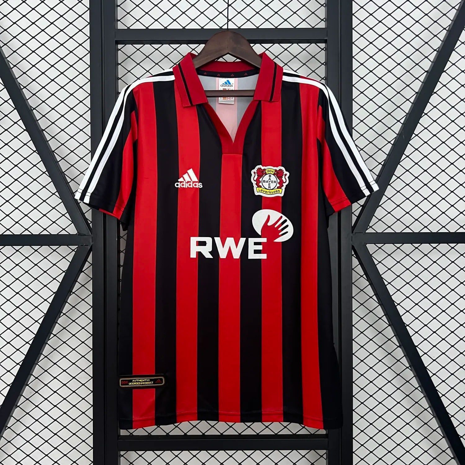 01-02 Leverkusen Home Retro Jersey