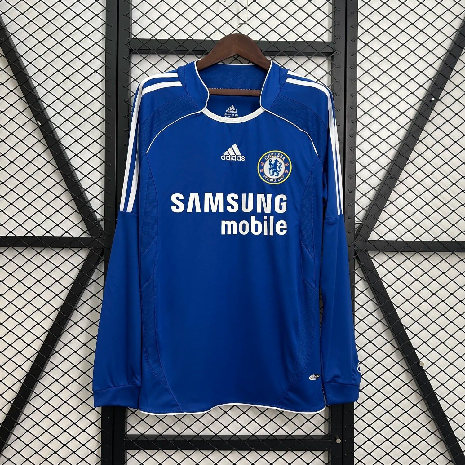 06-07 Chelsea Home Long Sleeve Retro Jersey