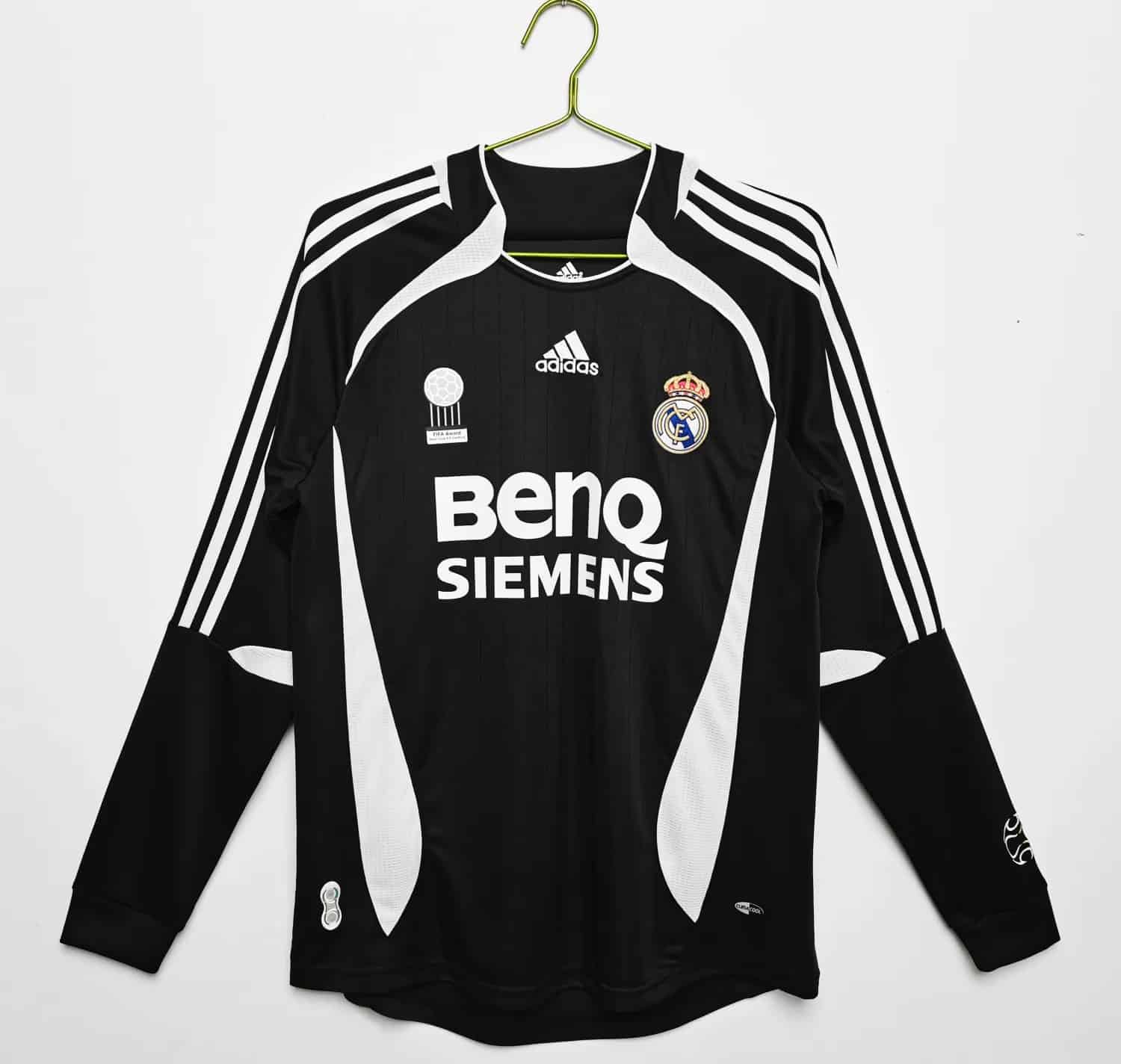 06-07 Real Madrid Third Long Sleeve Retro Jersey