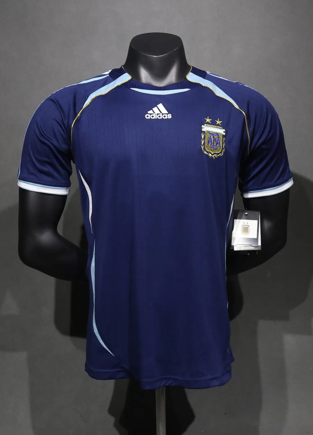 2006 Argentina Away Retro Player Jersey